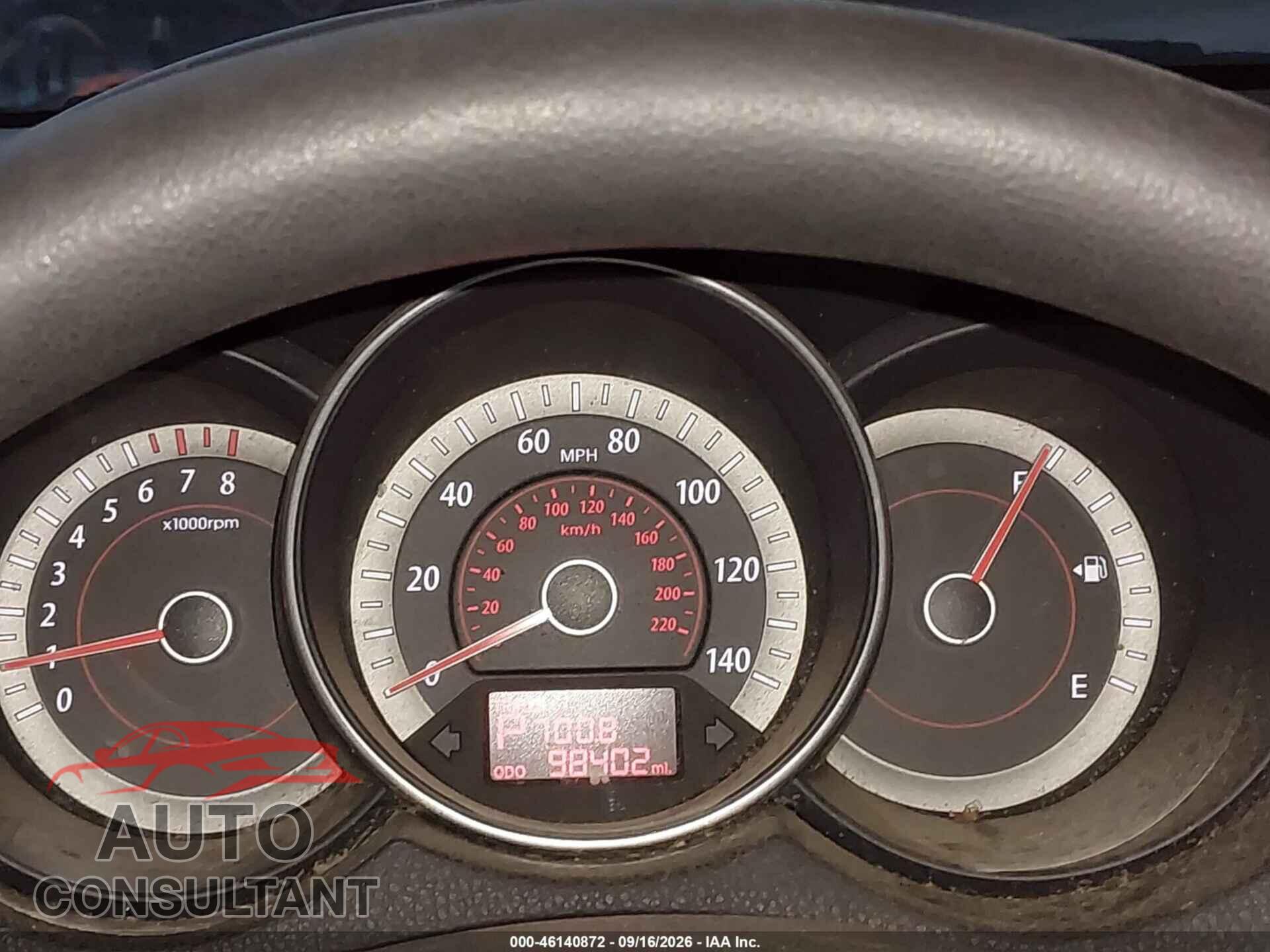 KIA FORTE 2012 - KNAFU4A28C5551772