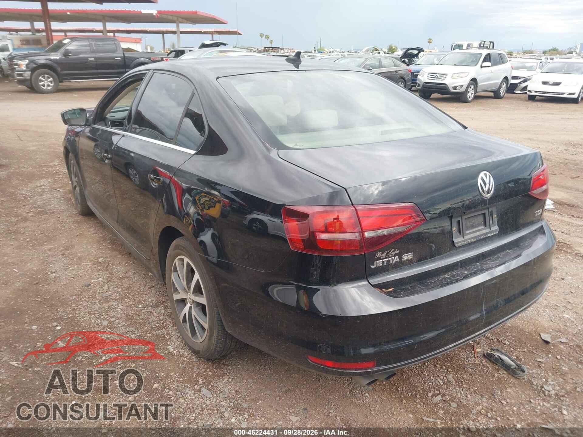 VOLKSWAGEN JETTA 2017 - 3VWDB7AJ6HM259187