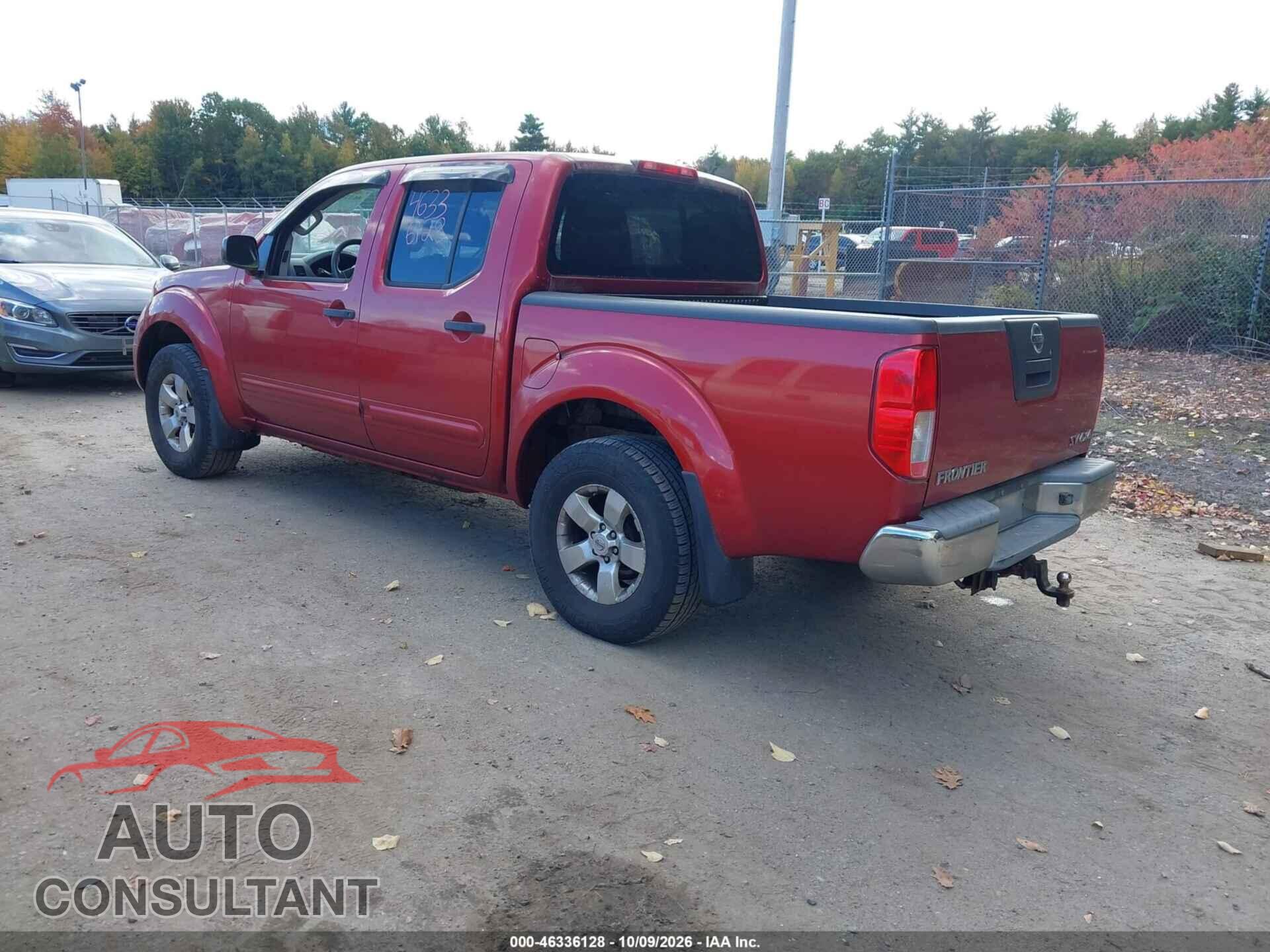 NISSAN FRONTIER 2012 - 1N6AD0EV7CC462908