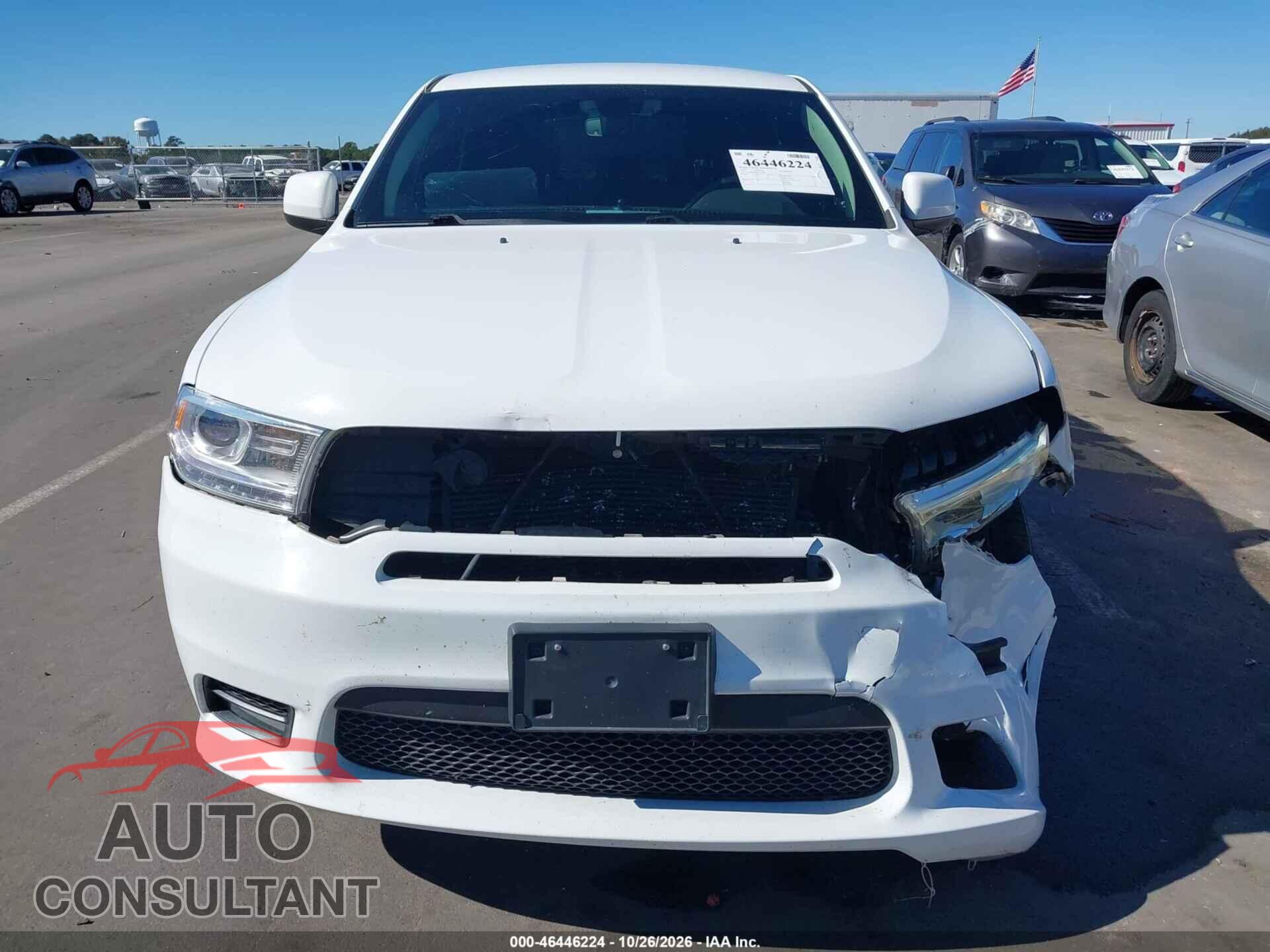 DODGE DURANGO 2019 - 1C4RDJFG8KC717687
