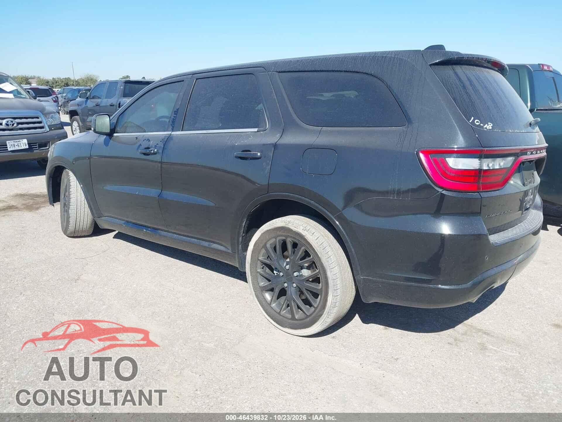 DODGE DURANGO 2016 - 1C4RDHDG8GC409700