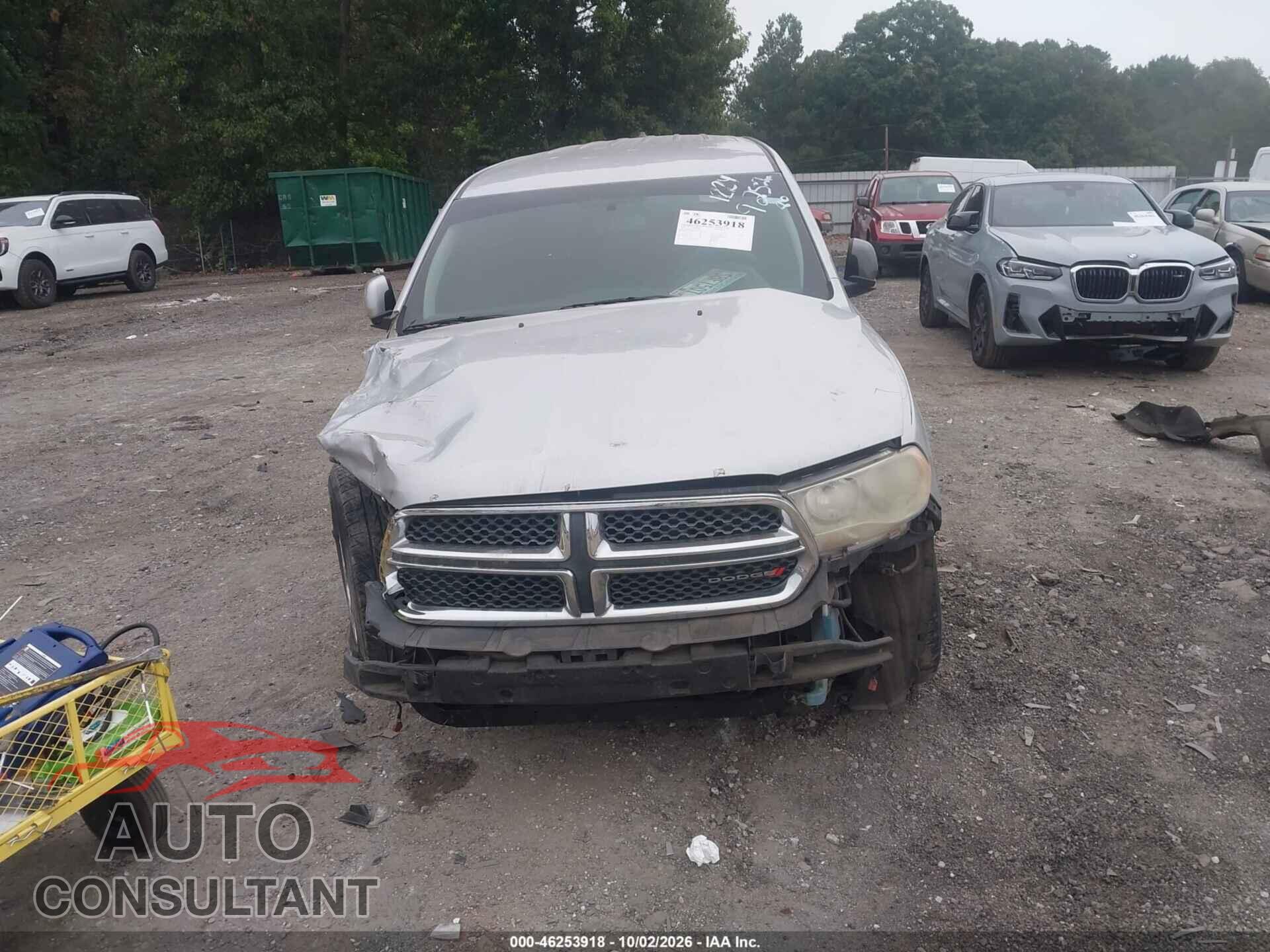 DODGE DURANGO 2012 - 1C4RDHAG3CC271224
