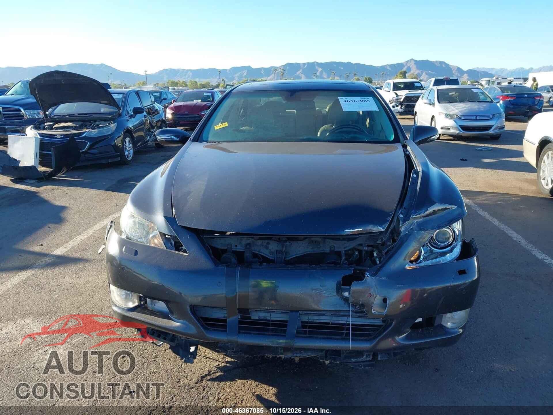 LEXUS LS 460 2010 - JTHBL5EF5A5097788