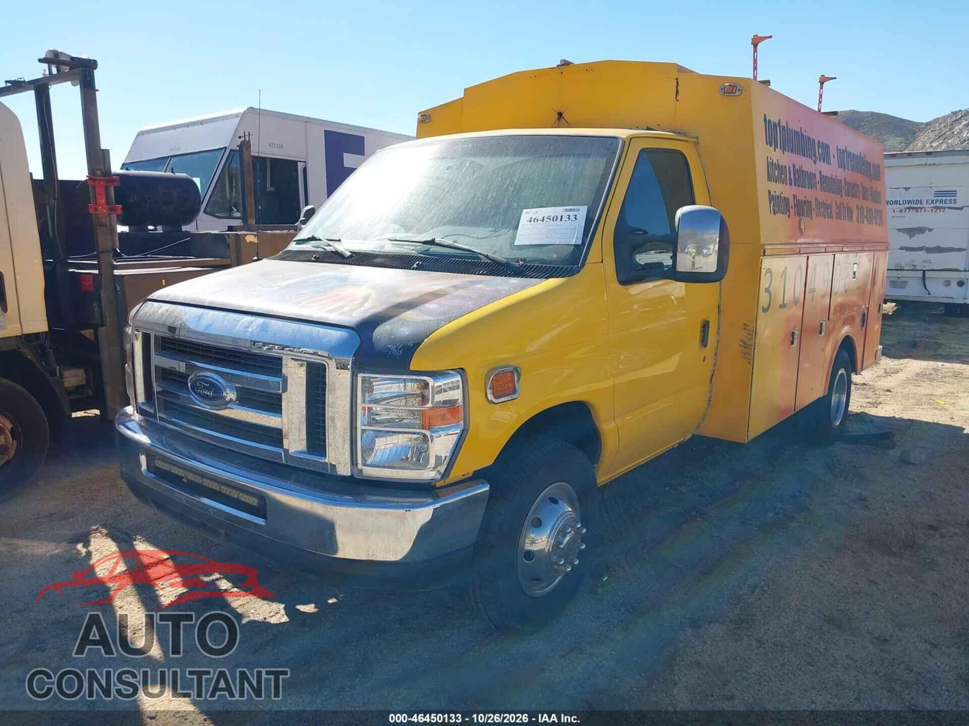 FORD E-350 CUTAWAY 2015 - 1FDWE3FS7FDA12486