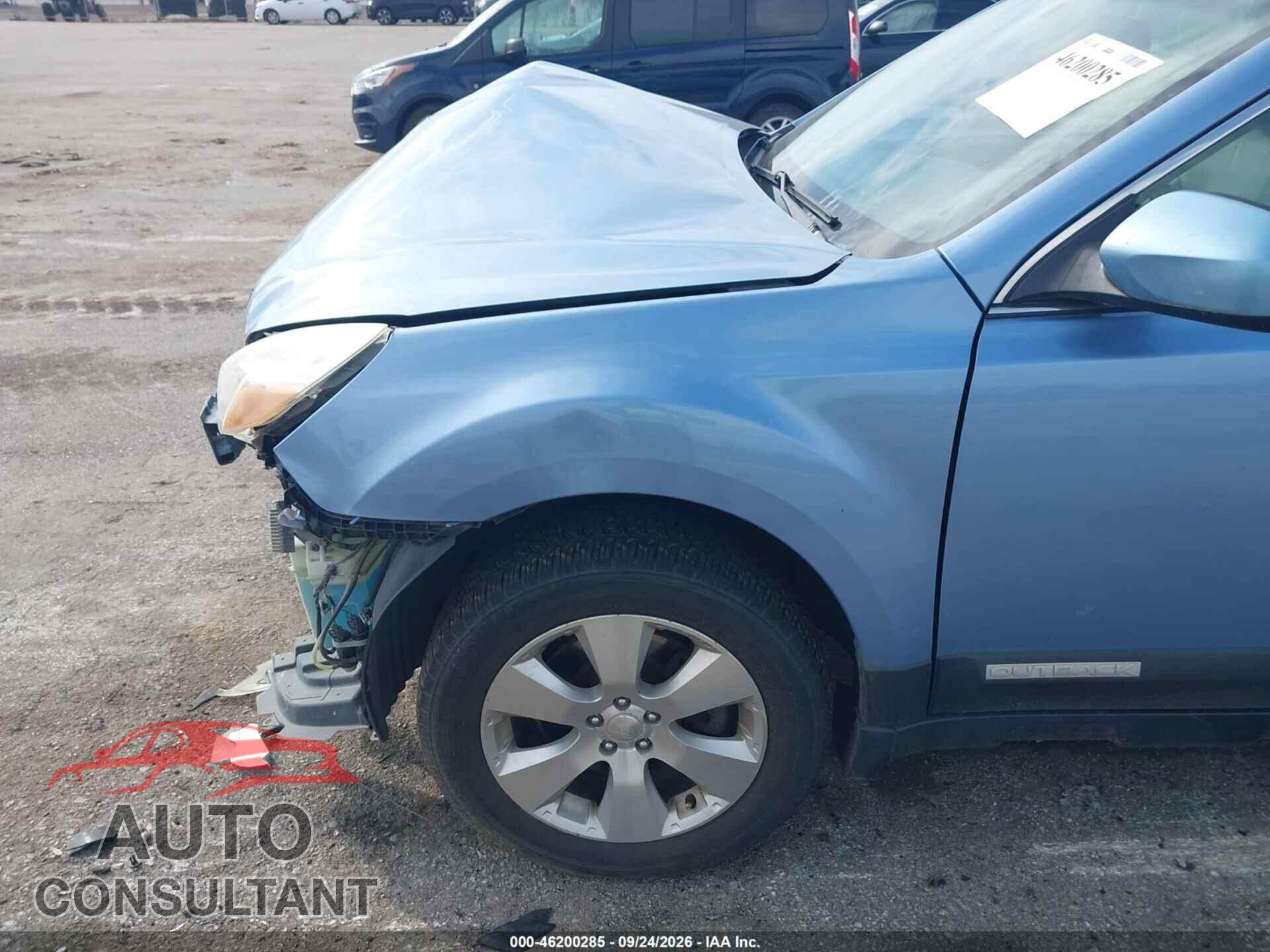 SUBARU OUTBACK 2010 - 4S4BRELC4A2348516