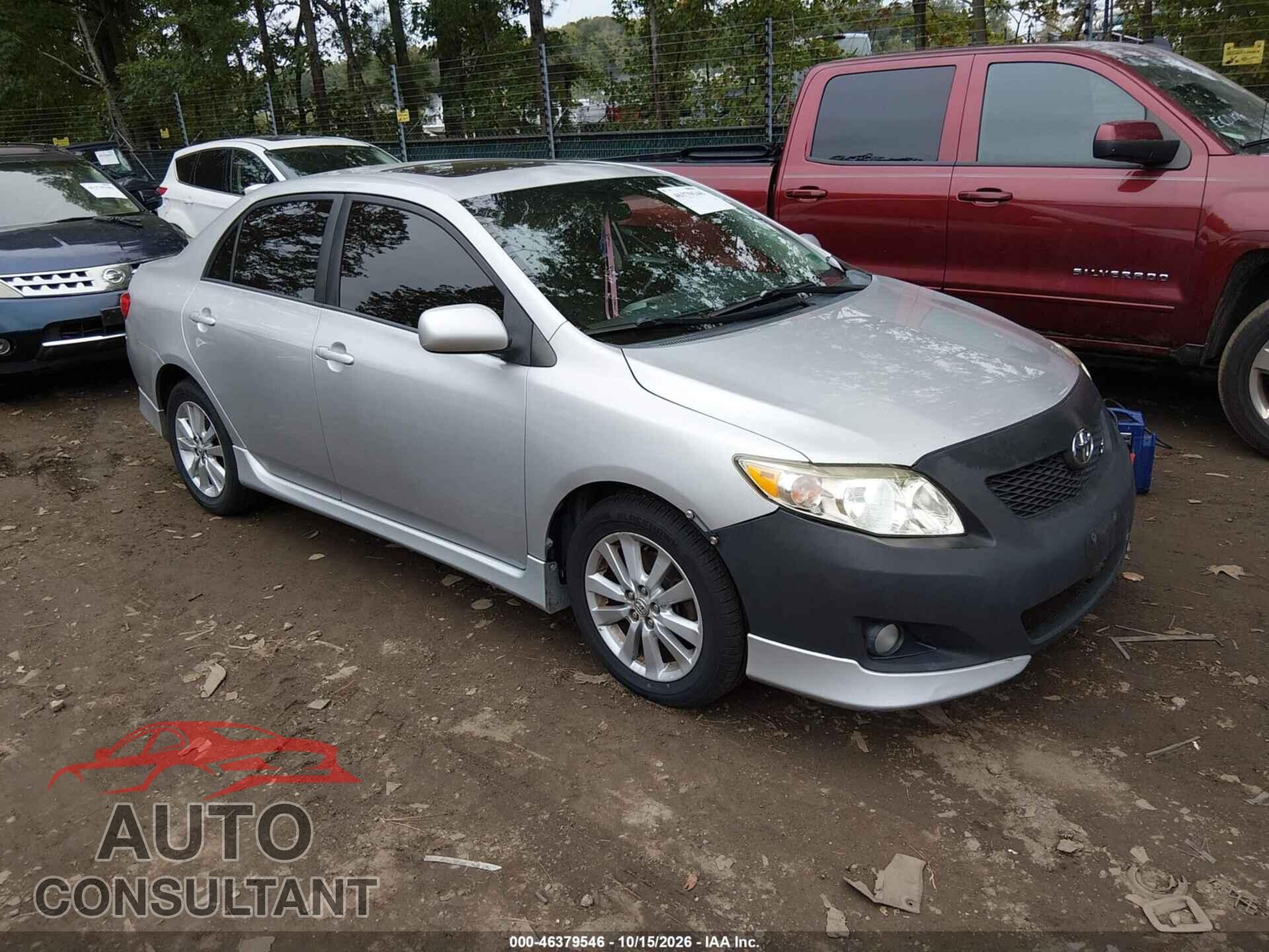 TOYOTA COROLLA 2010 - 2T1BU4EEXAC295012