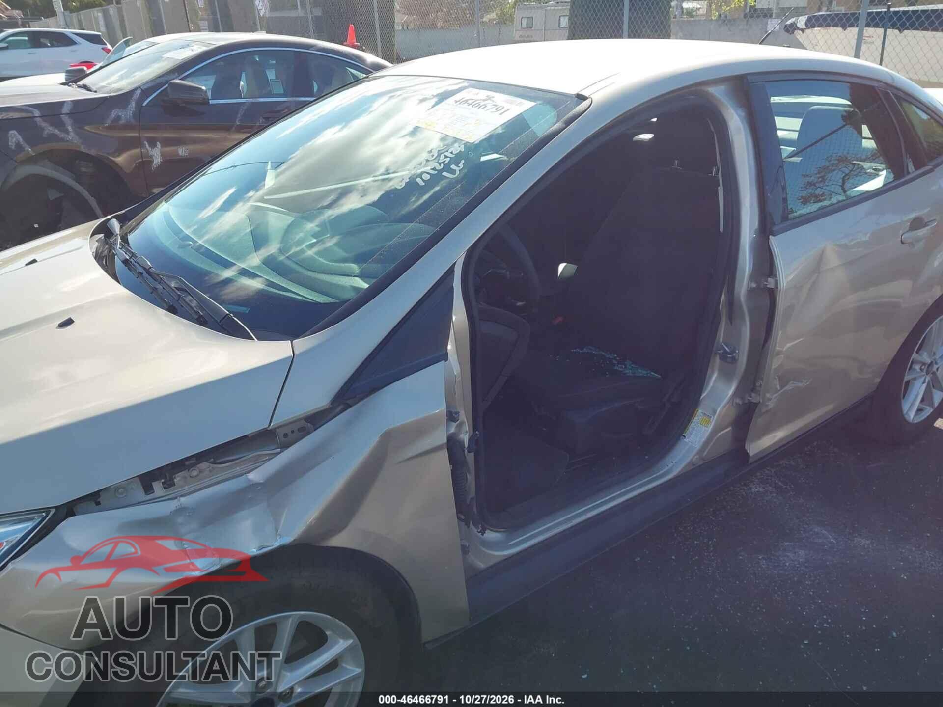 FORD FOCUS 2017 - 1FADP3F28HL296800