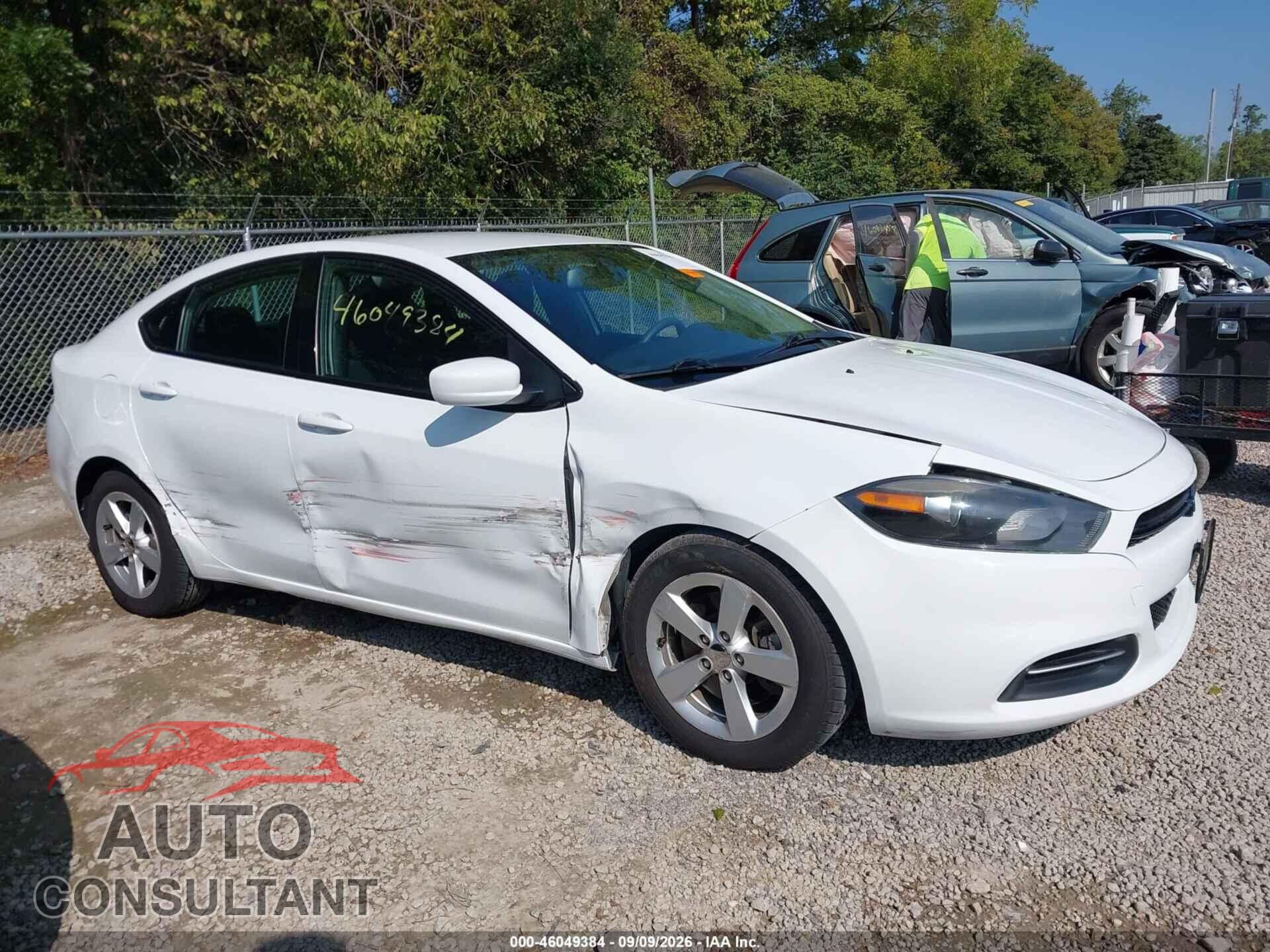 DODGE DART 2015 - 1C3CDFBB6FD420466