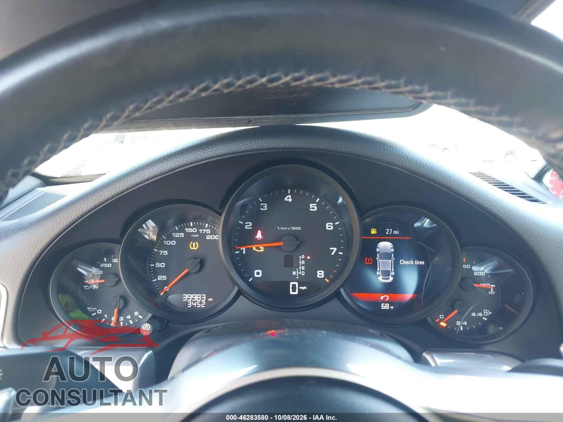 PORSCHE 911 2017 - WP0AB2A95HS123302