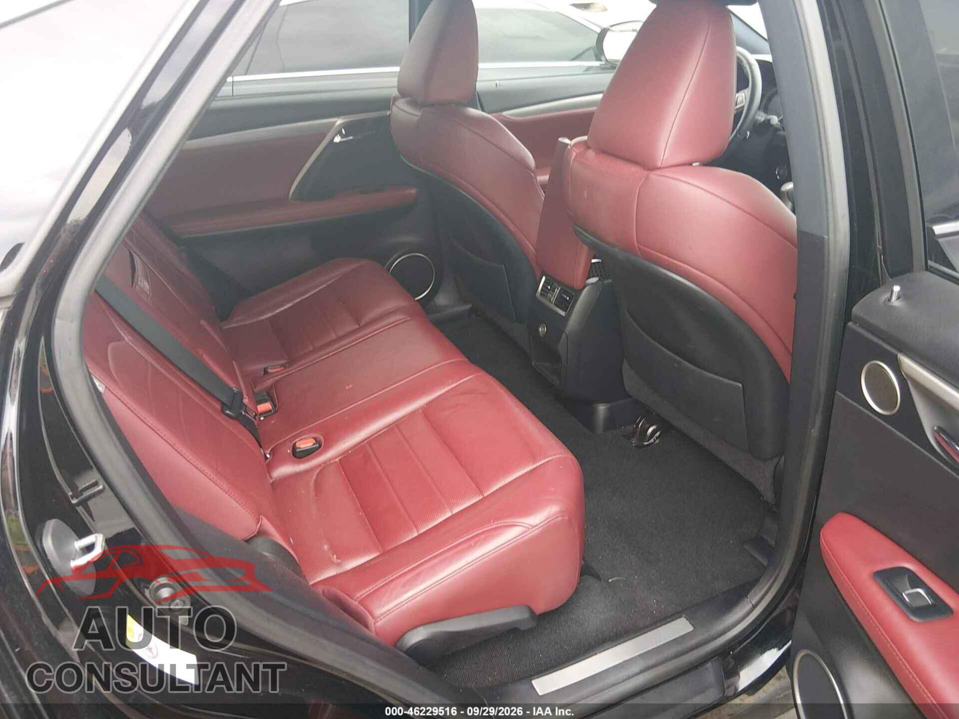 LEXUS RX 350 2017 - 2T2BZMCA5HC100618