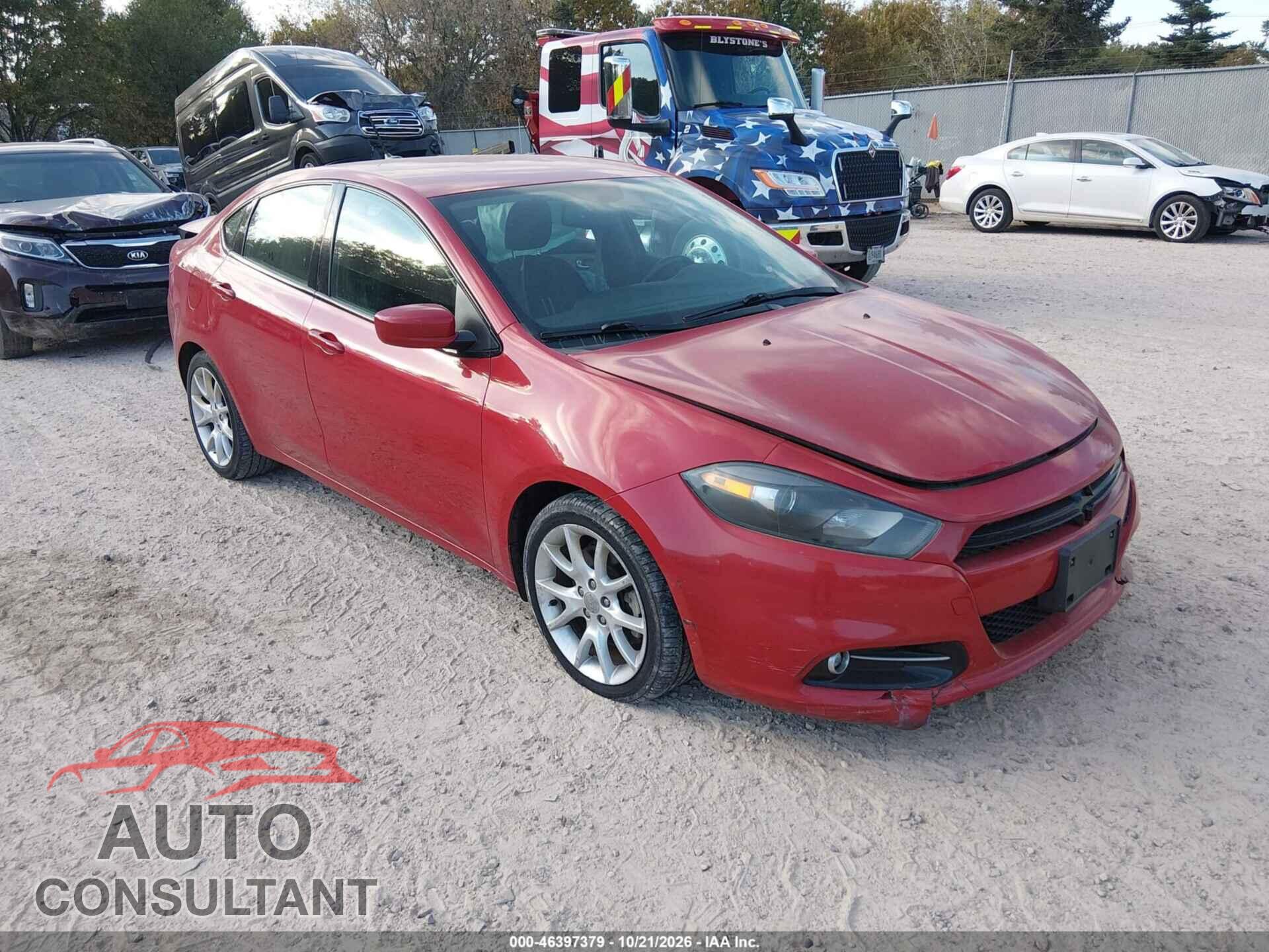 DODGE DART 2013 - 1C3CDFBAXDD342990