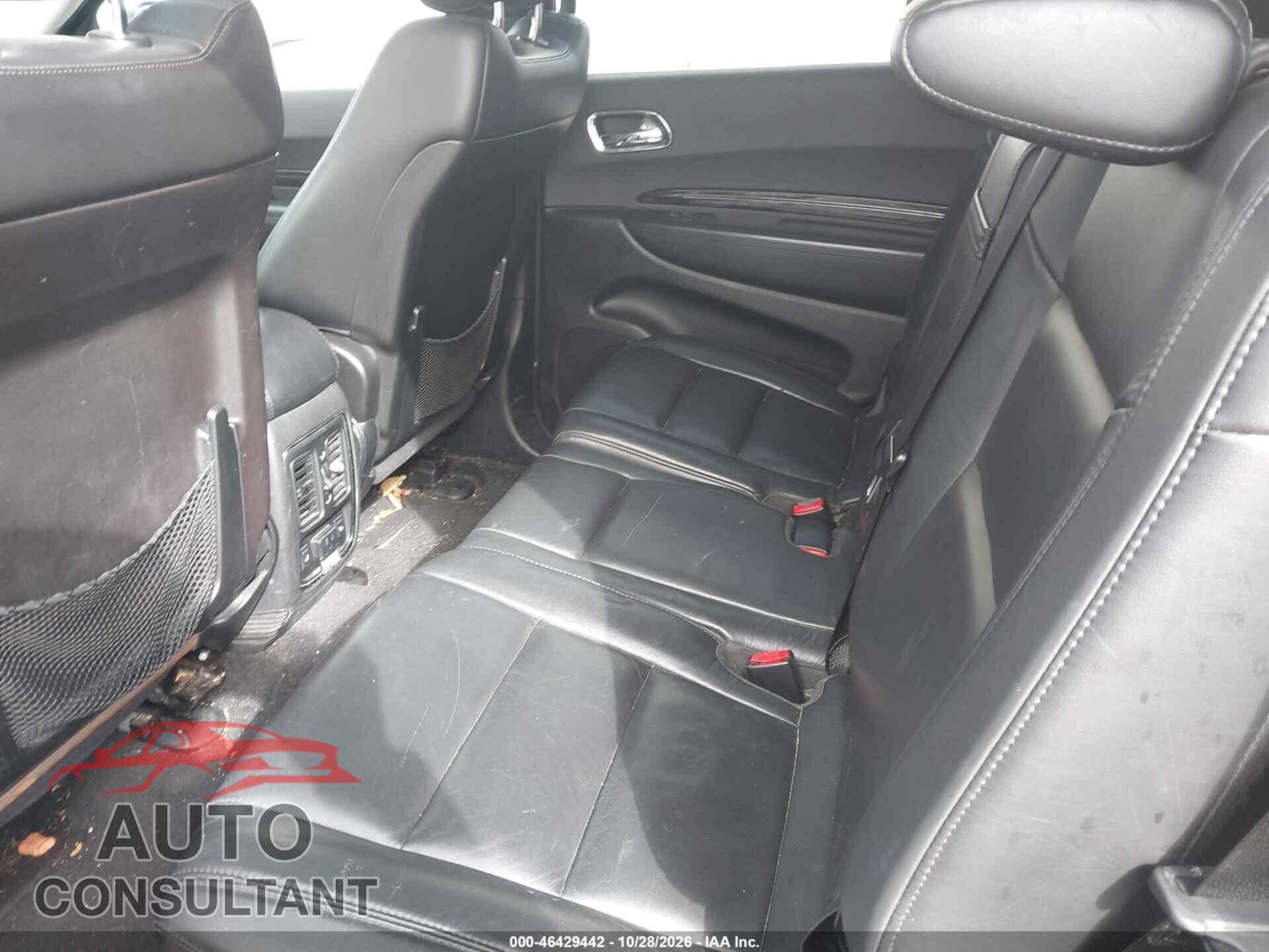 DODGE DURANGO 2012 - 1C4RDJDG0CC121204