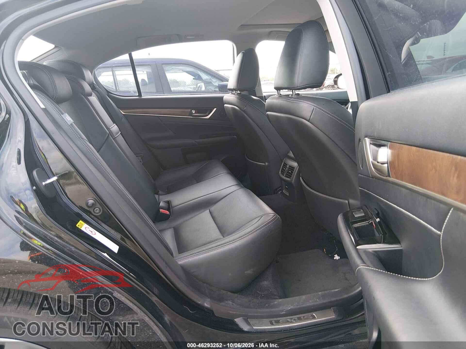 LEXUS GS 2013 - JTHBE1BL4D5003174