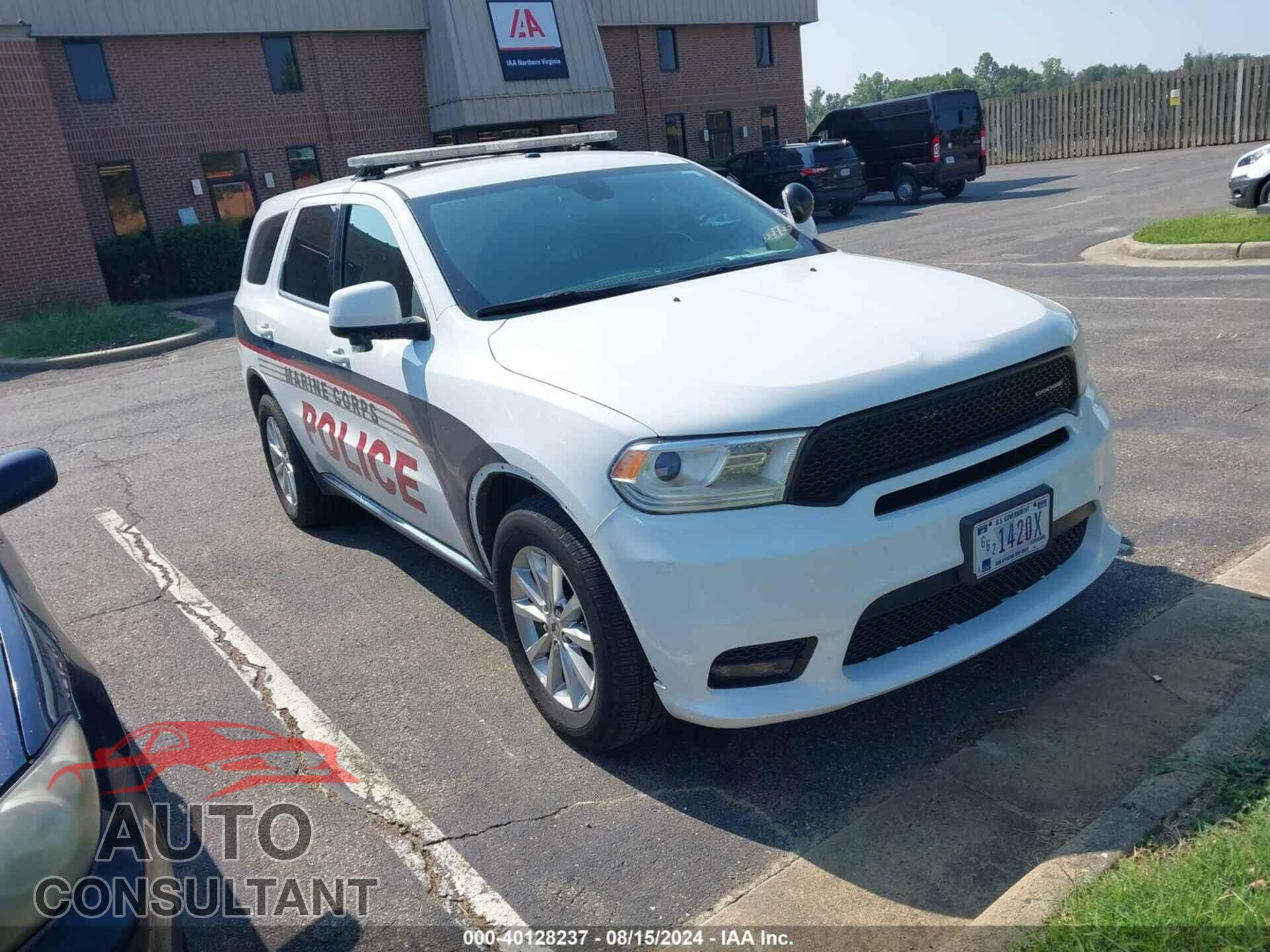 DODGE DURANGO 2020 - 1C4RDJFG8LC431663