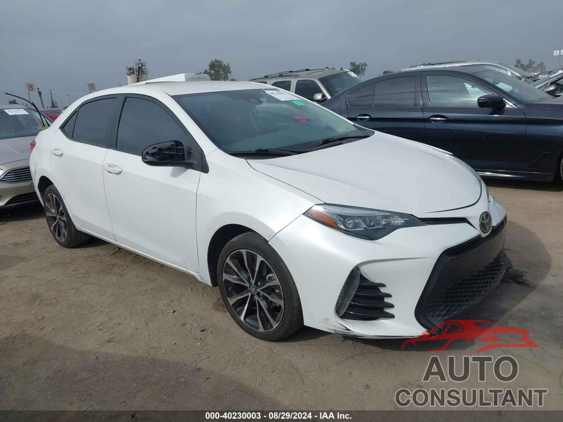 TOYOTA COROLLA 2018 - 5YFBURHE0JP780123