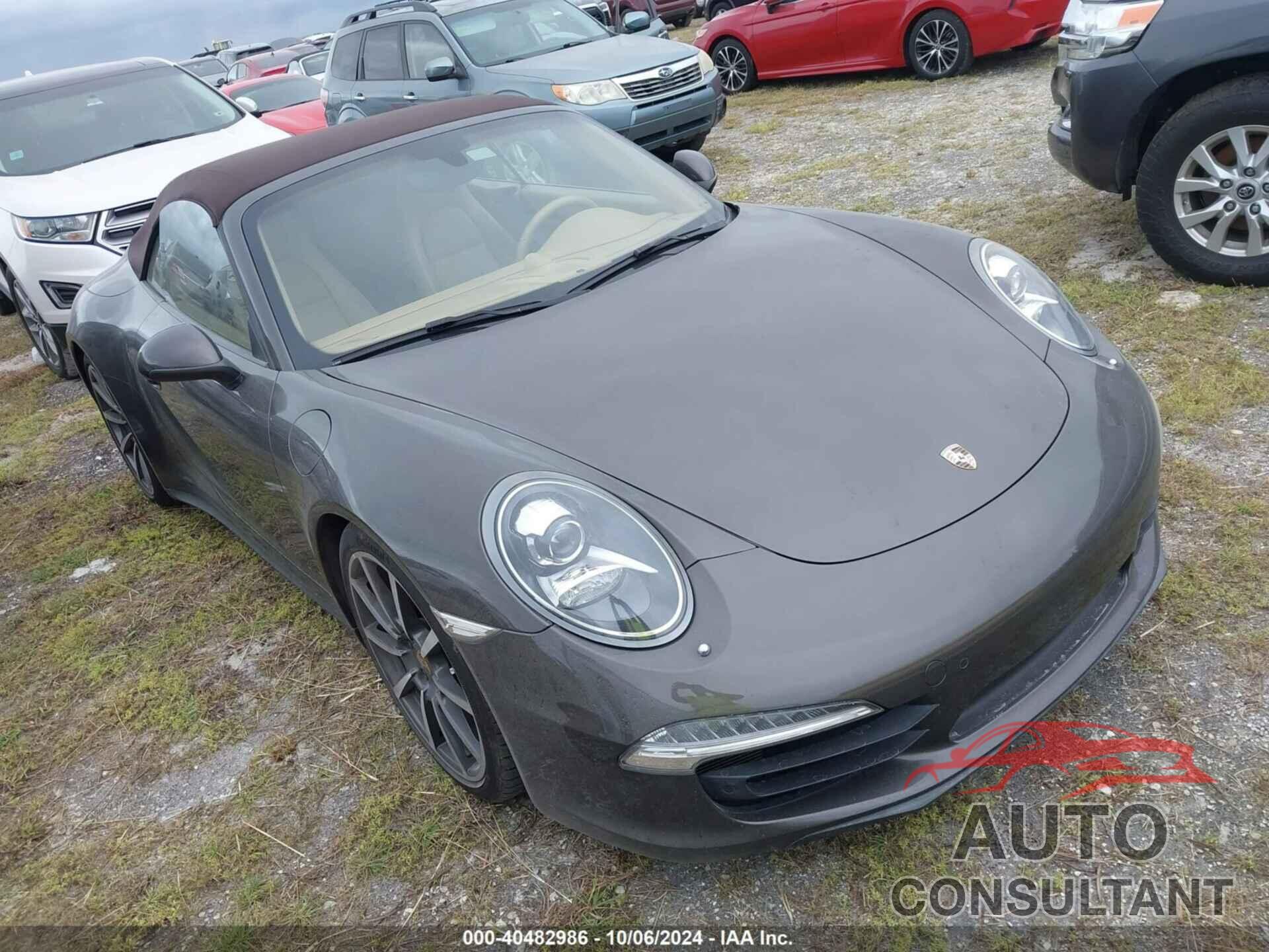 PORSCHE 911 2013 - WP0CB2A90DS156372