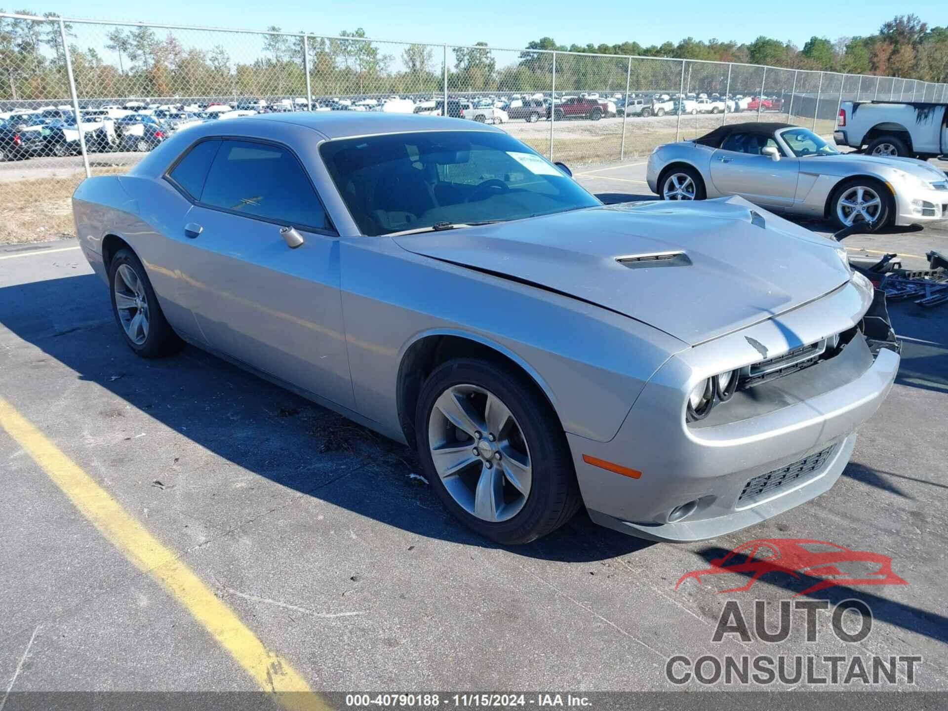 DODGE CHALLENGER 2016 - 2C3CDZAG7GH107848