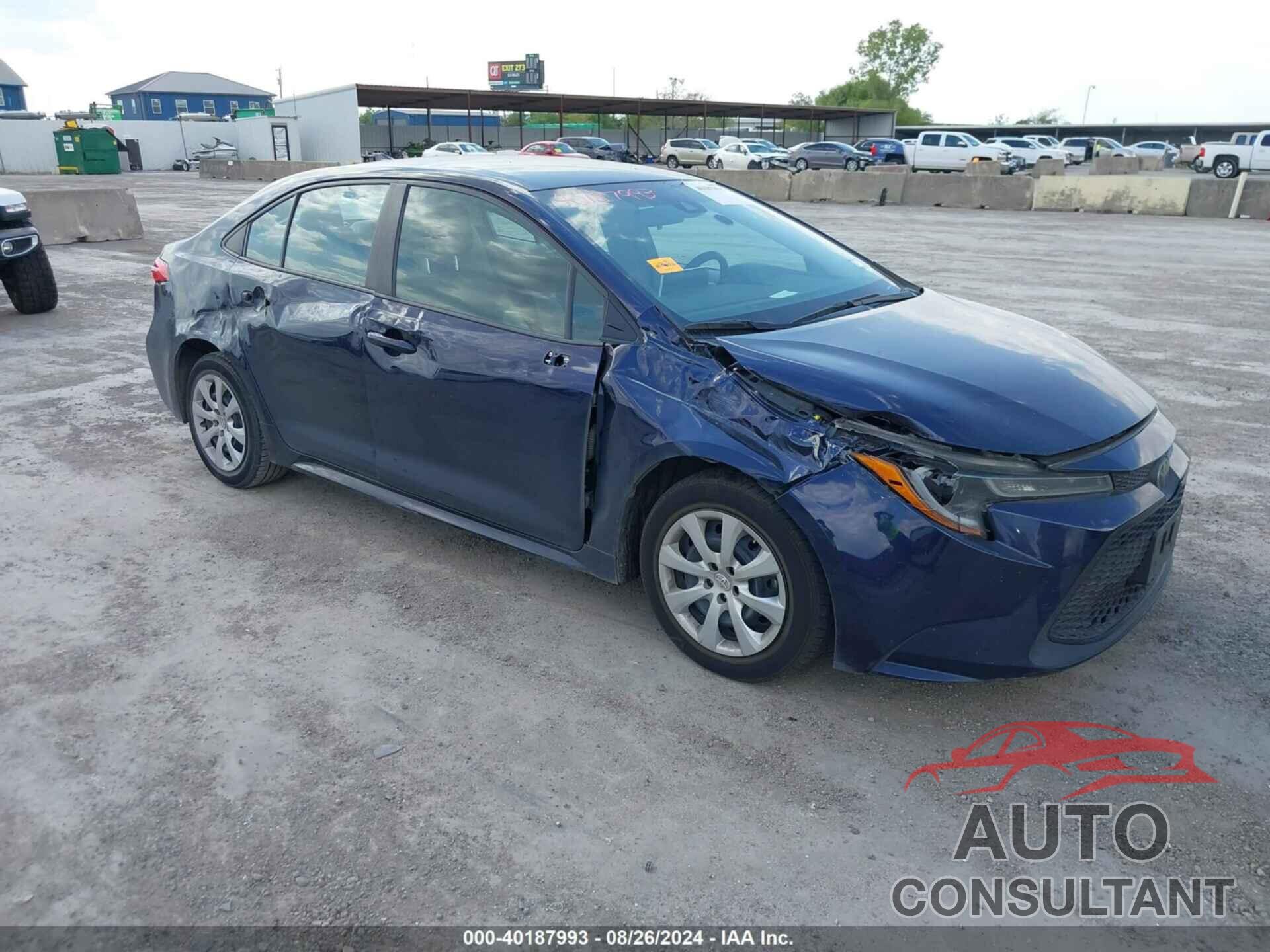 TOYOTA COROLLA 2020 - 5YFEPRAE2LP122207