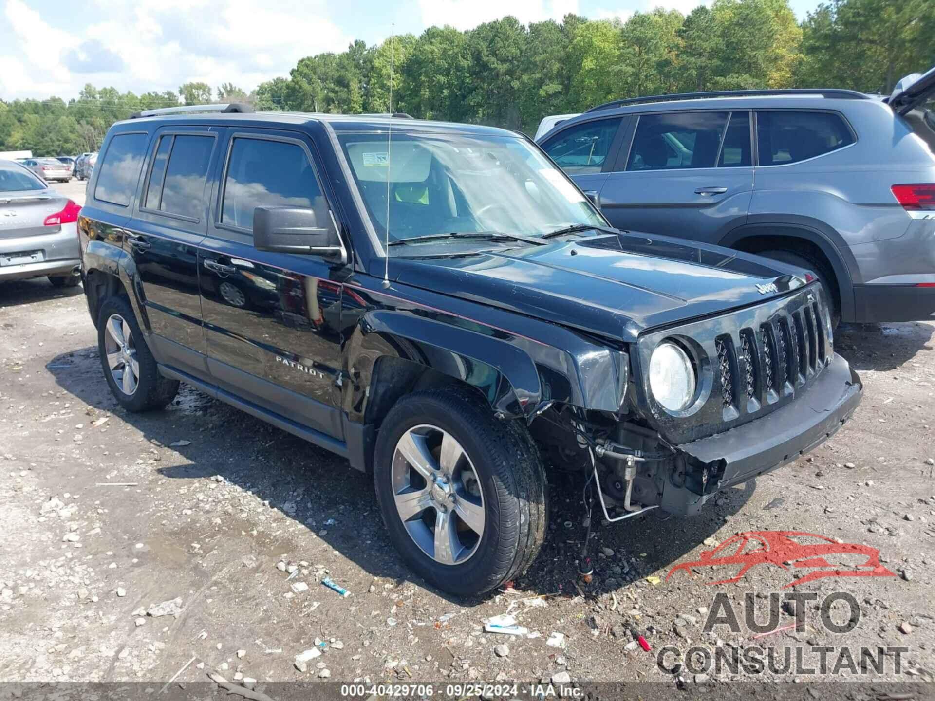 JEEP PATRIOT 2017 - 1C4NJRFB0HD194503