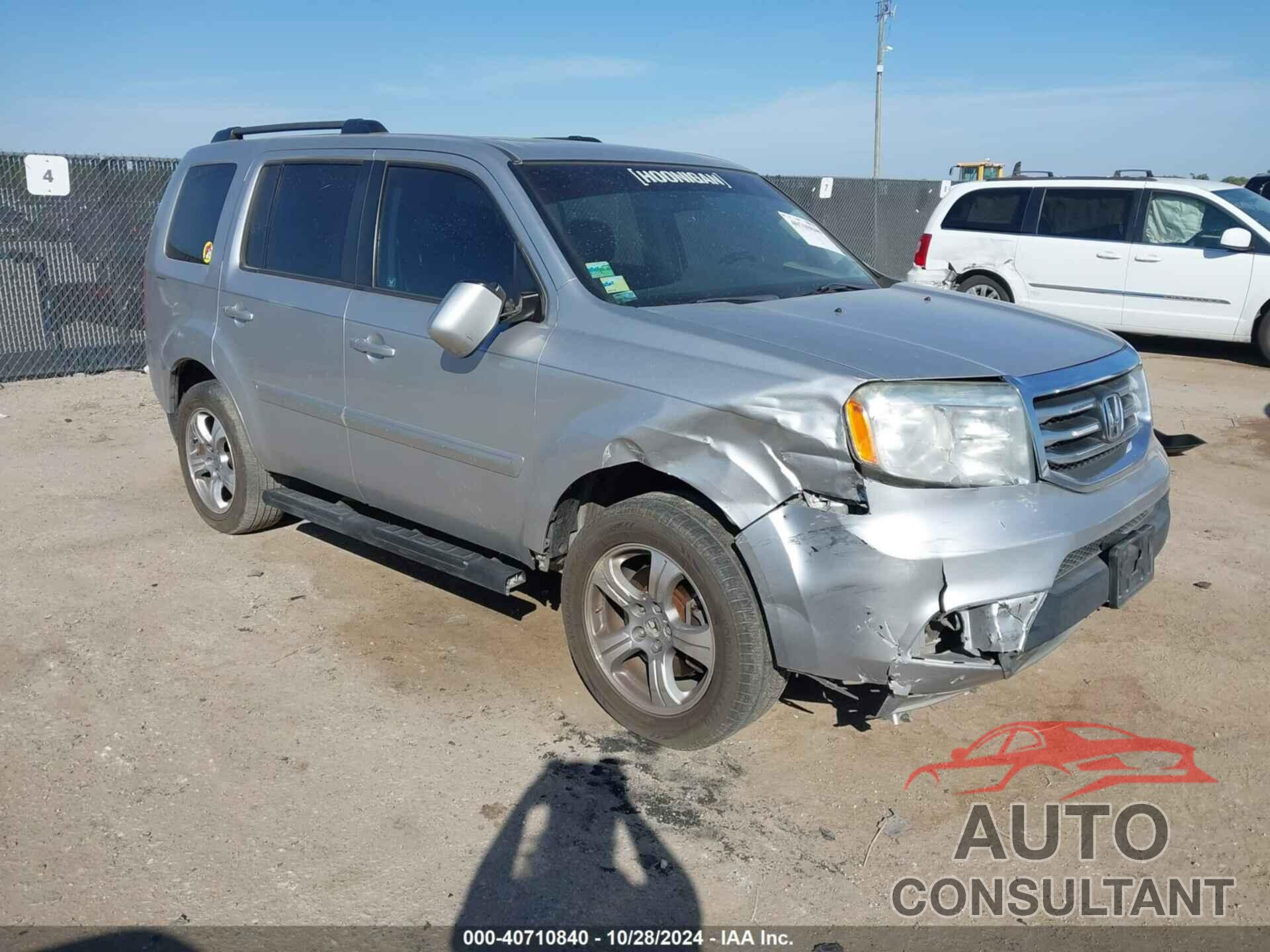 HONDA PILOT 2012 - 5FNYF3H54CB022138