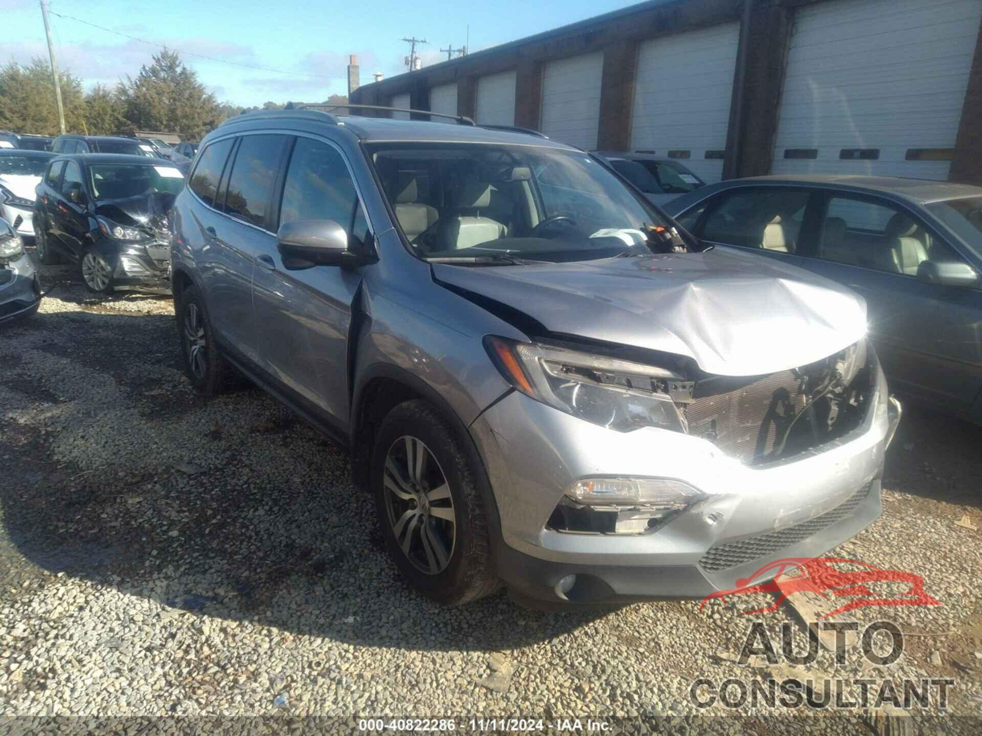 HONDA PILOT 2016 - 5FNYF5H59GB025148