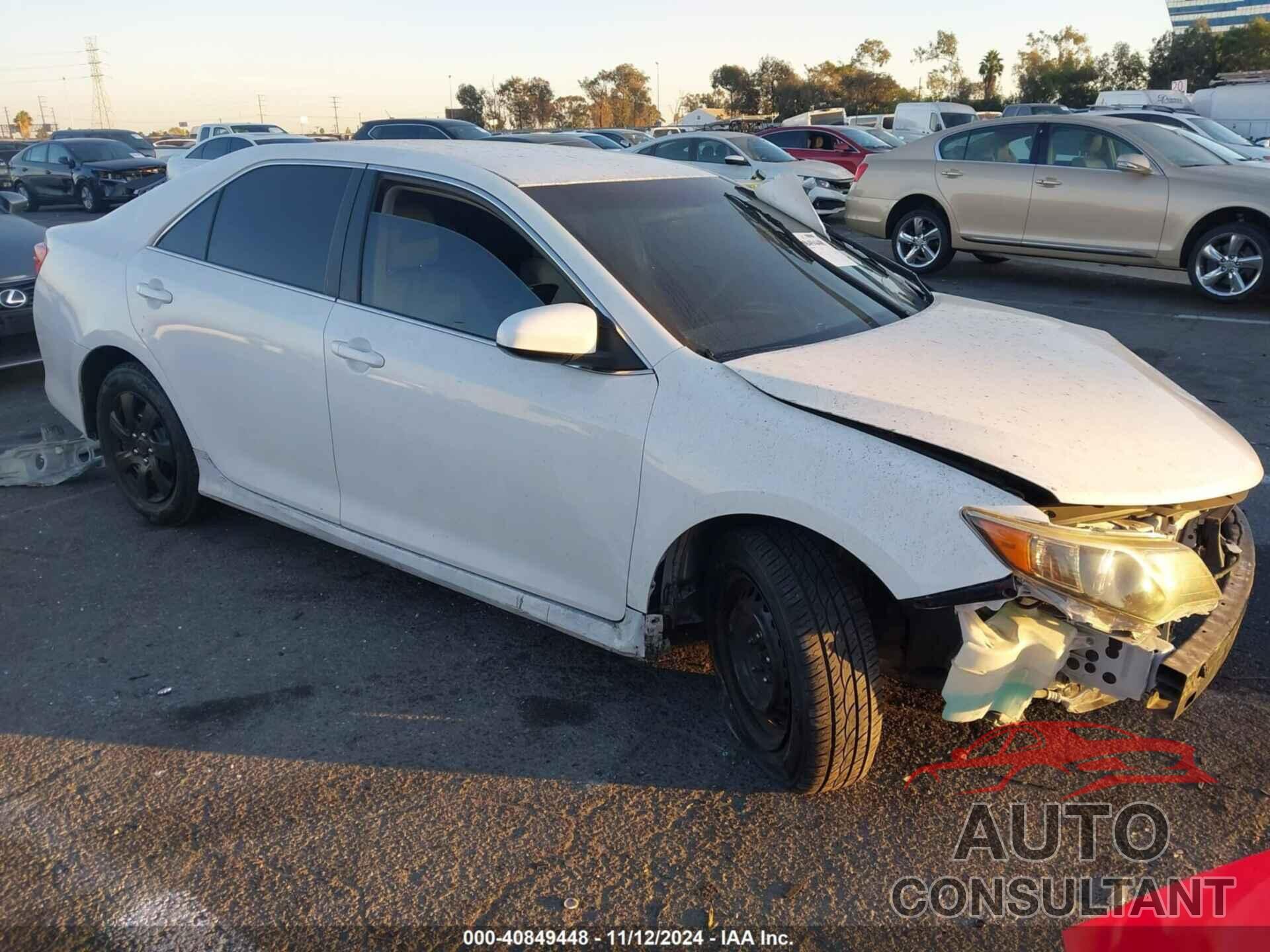 TOYOTA CAMRY 2012 - 4T1BF1FK7CU536118