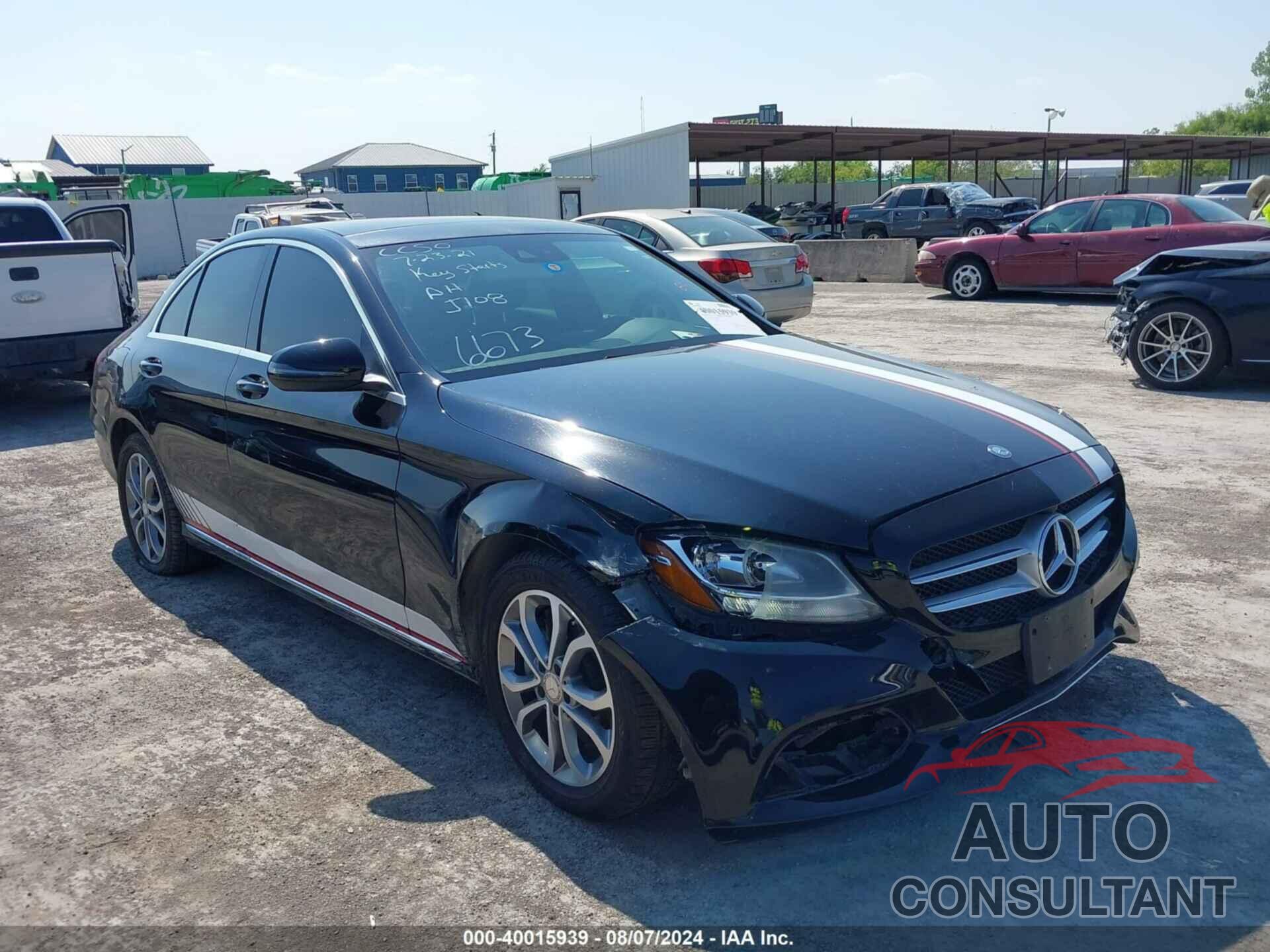 MERCEDES-BENZ C 300 2017 - 55SWF4JB8HU186673