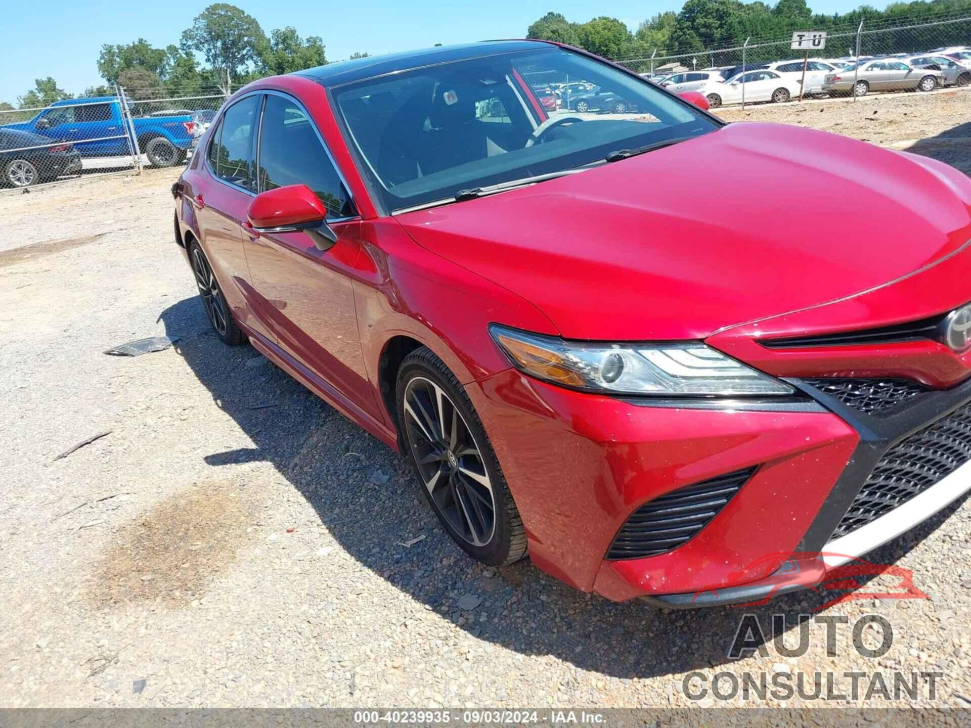 TOYOTA CAMRY 2019 - 4T1B61HK6KU171765