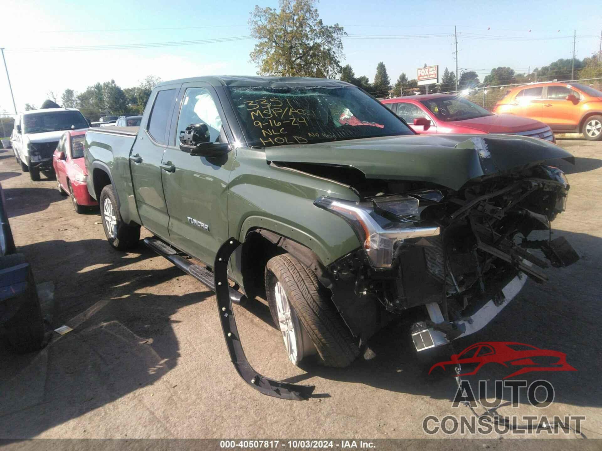 TOYOTA TUNDRA 2022 - 5TFLA5DA9NX050937