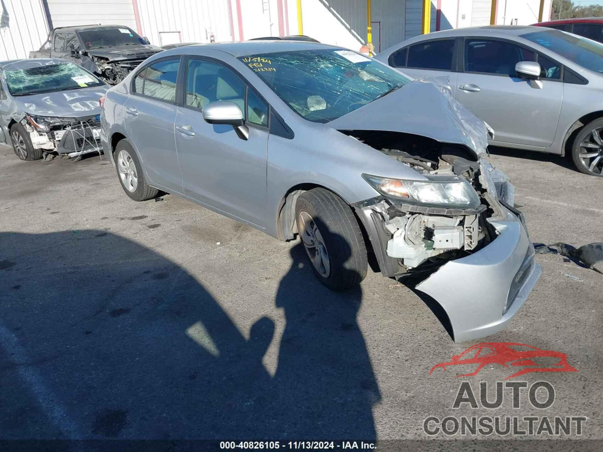 HONDA CIVIC 2014 - 19XFB2F51EE212214