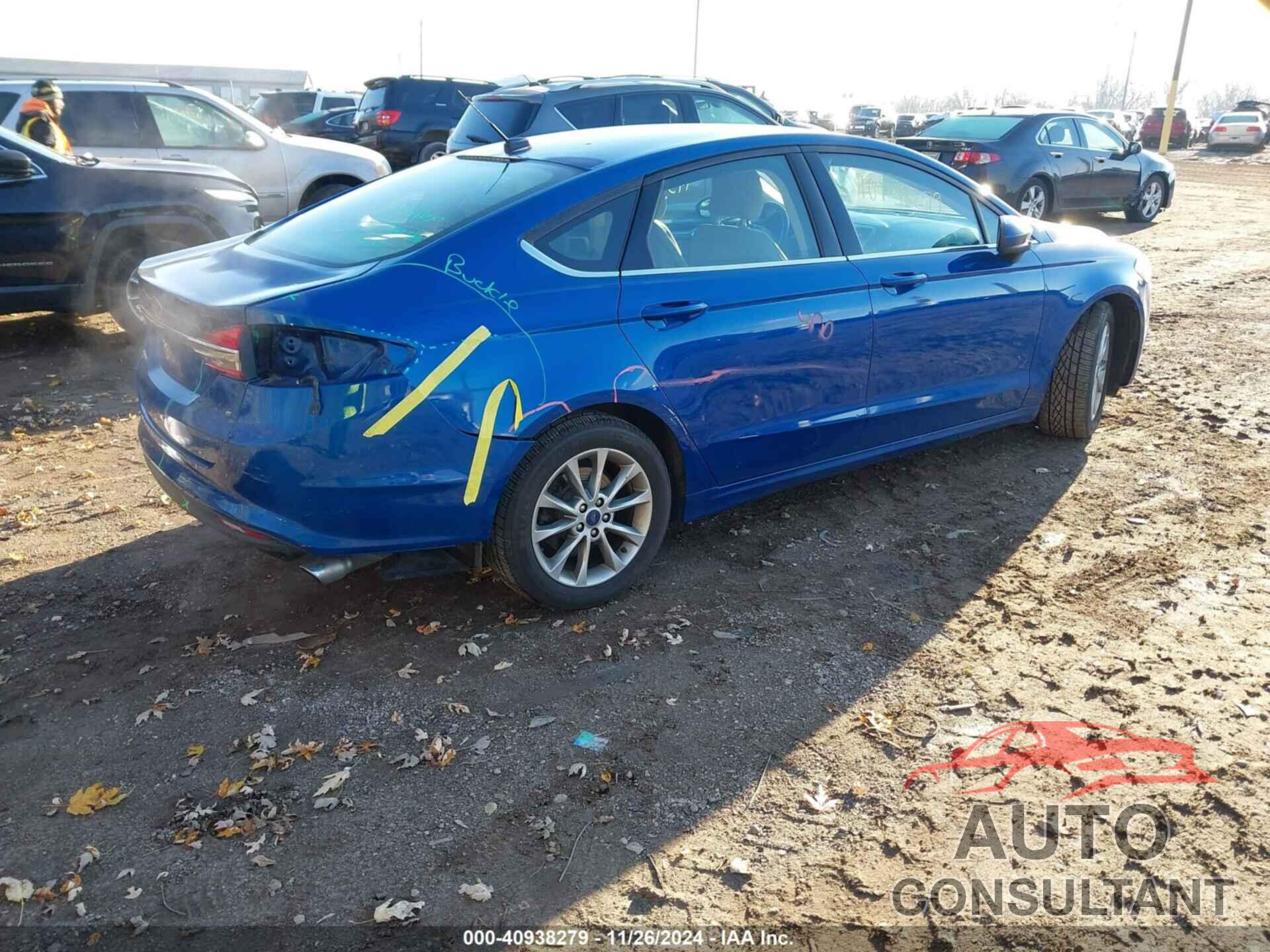 FORD FUSION 2017 - 3FA6P0H72HR196872