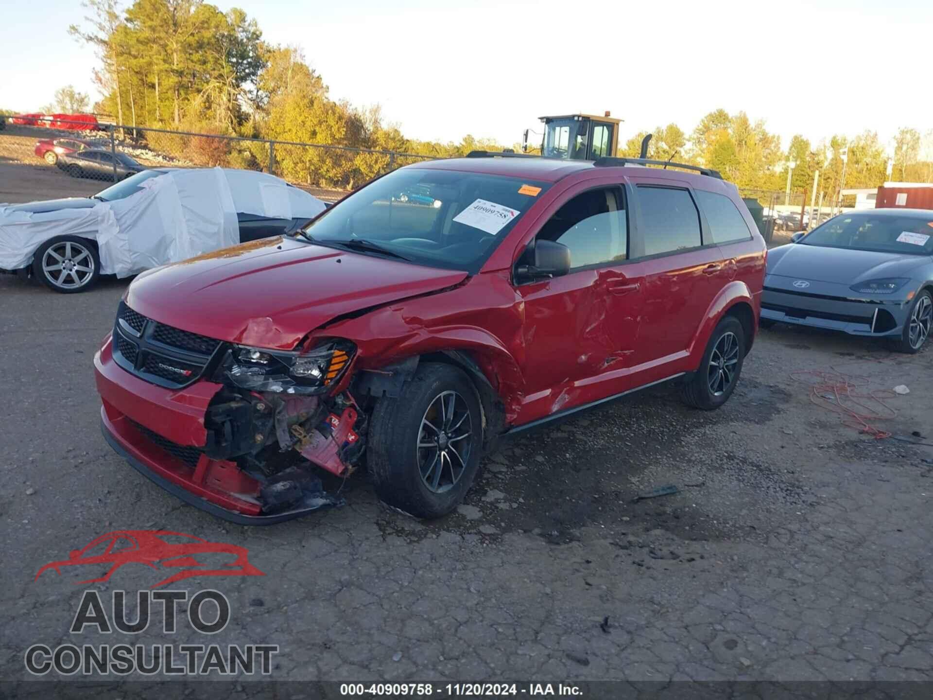 DODGE JOURNEY 2017 - 3C4PDCAB7HT677064