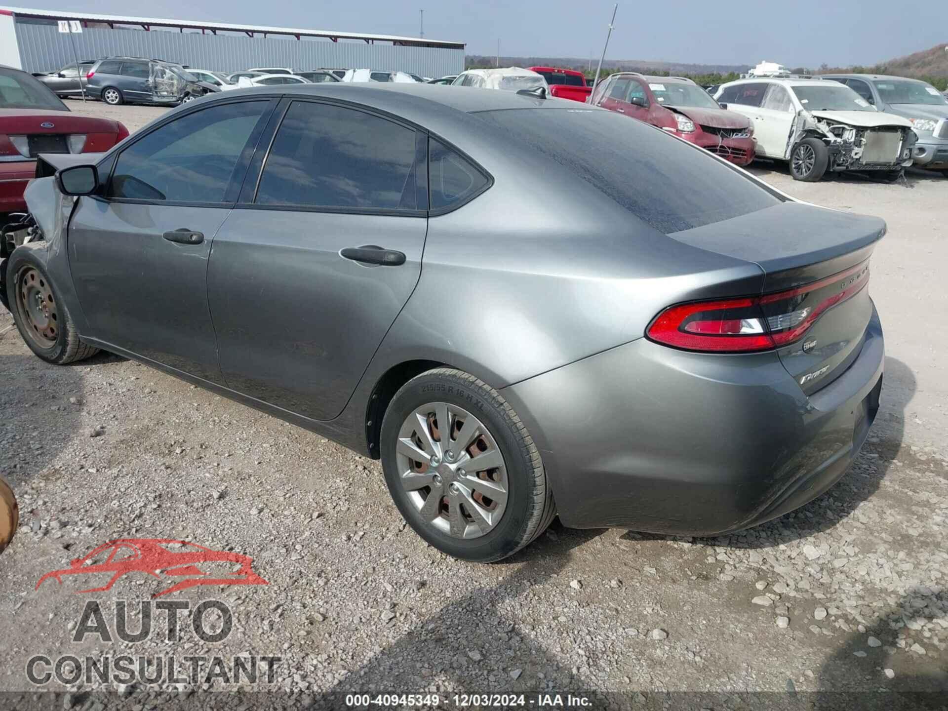 DODGE DART 2013 - 1C3CDFAA0DD285104