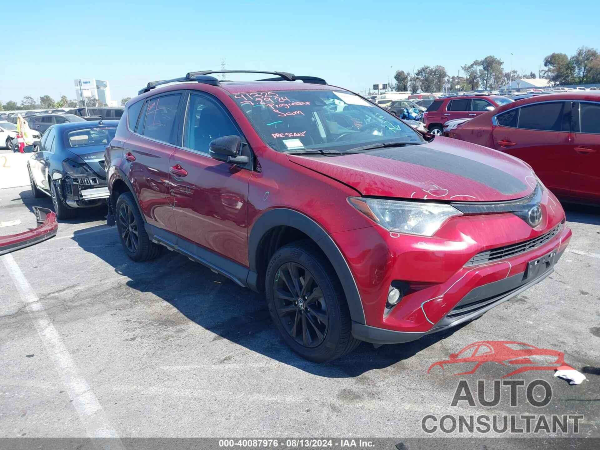 TOYOTA RAV4 2018 - 2T3RFREV9JW764697