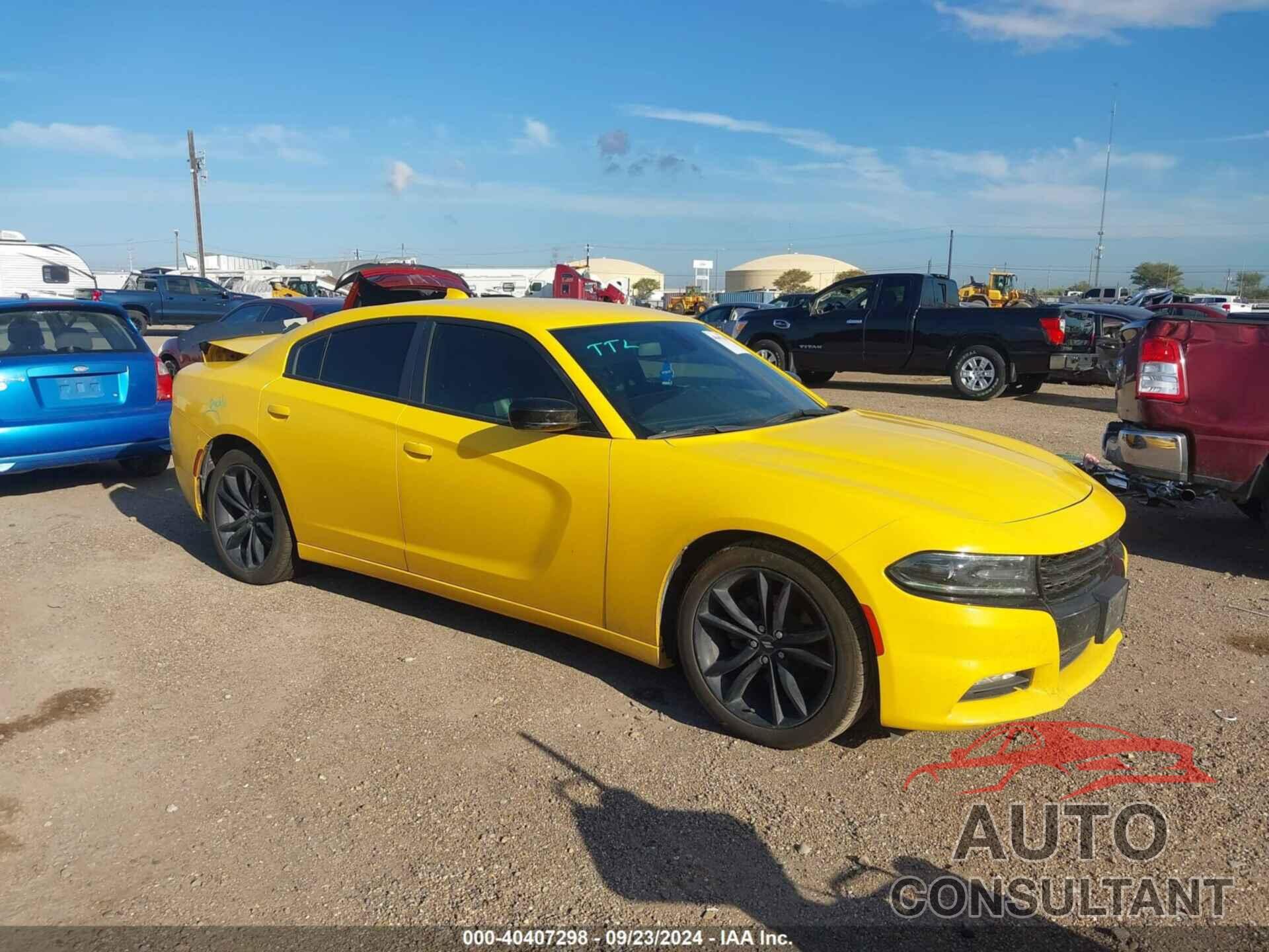 DODGE CHARGER 2017 - 2C3CDXHG1HH593231