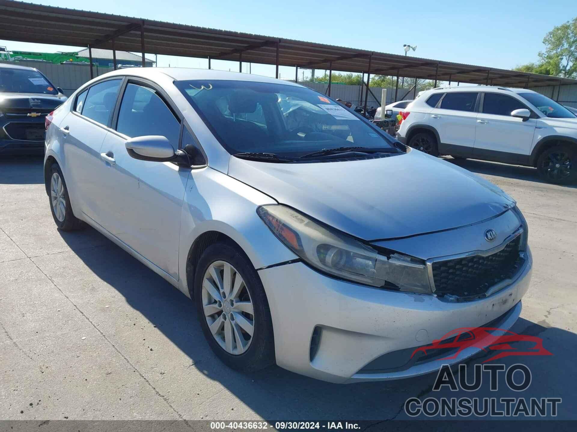 KIA FORTE 2017 - 3KPFK4A78HE084501