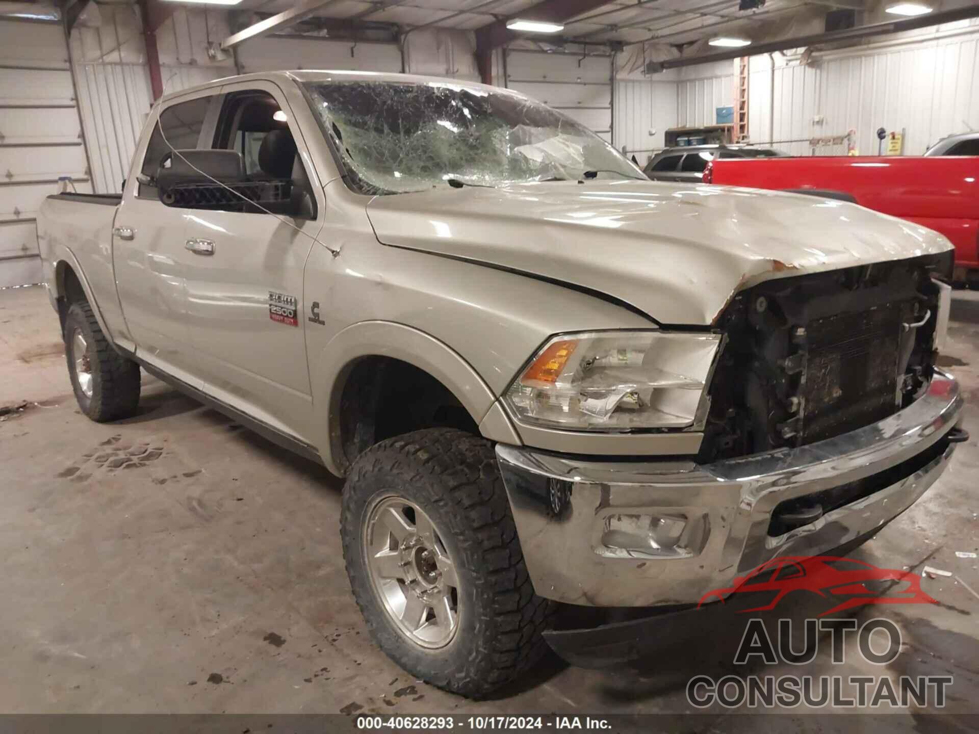 DODGE RAM 2500 2010 - 3D7UT2CLXAG146872