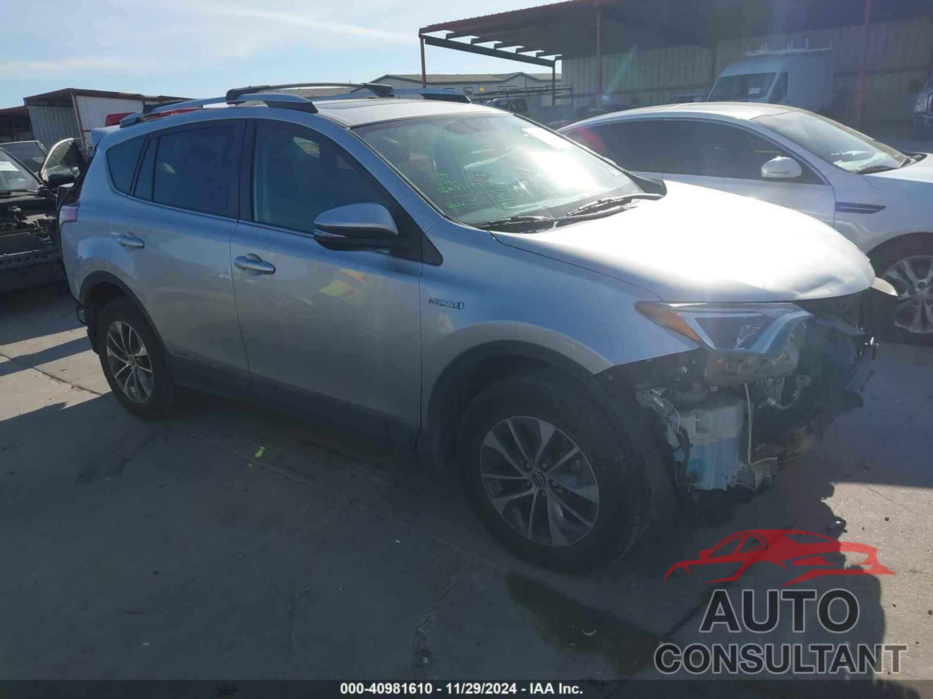 TOYOTA RAV4 HYBRID 2016 - JTMRJREV6GD046934