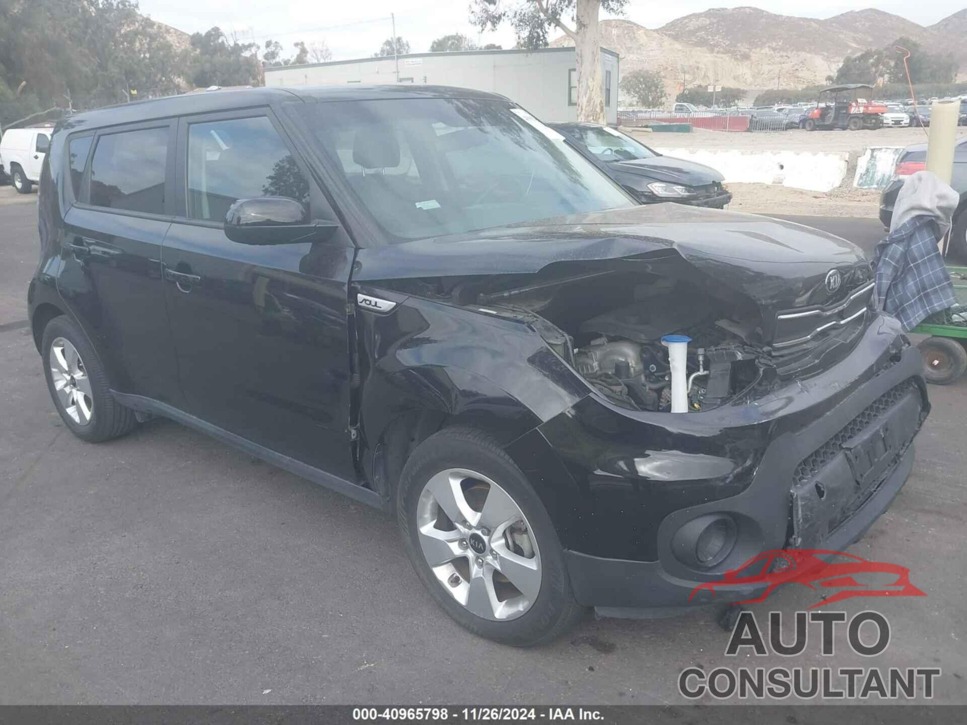 KIA SOUL 2018 - KNDJN2A26J7548868