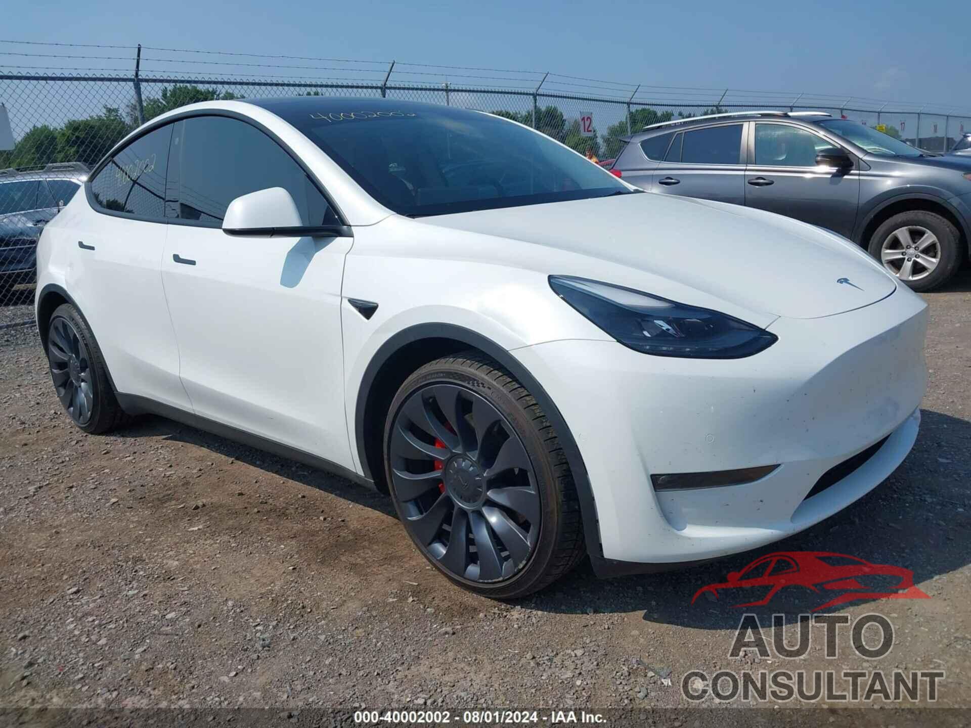 TESLA MODEL Y 2022 - 7SAYGDEF0NF461214