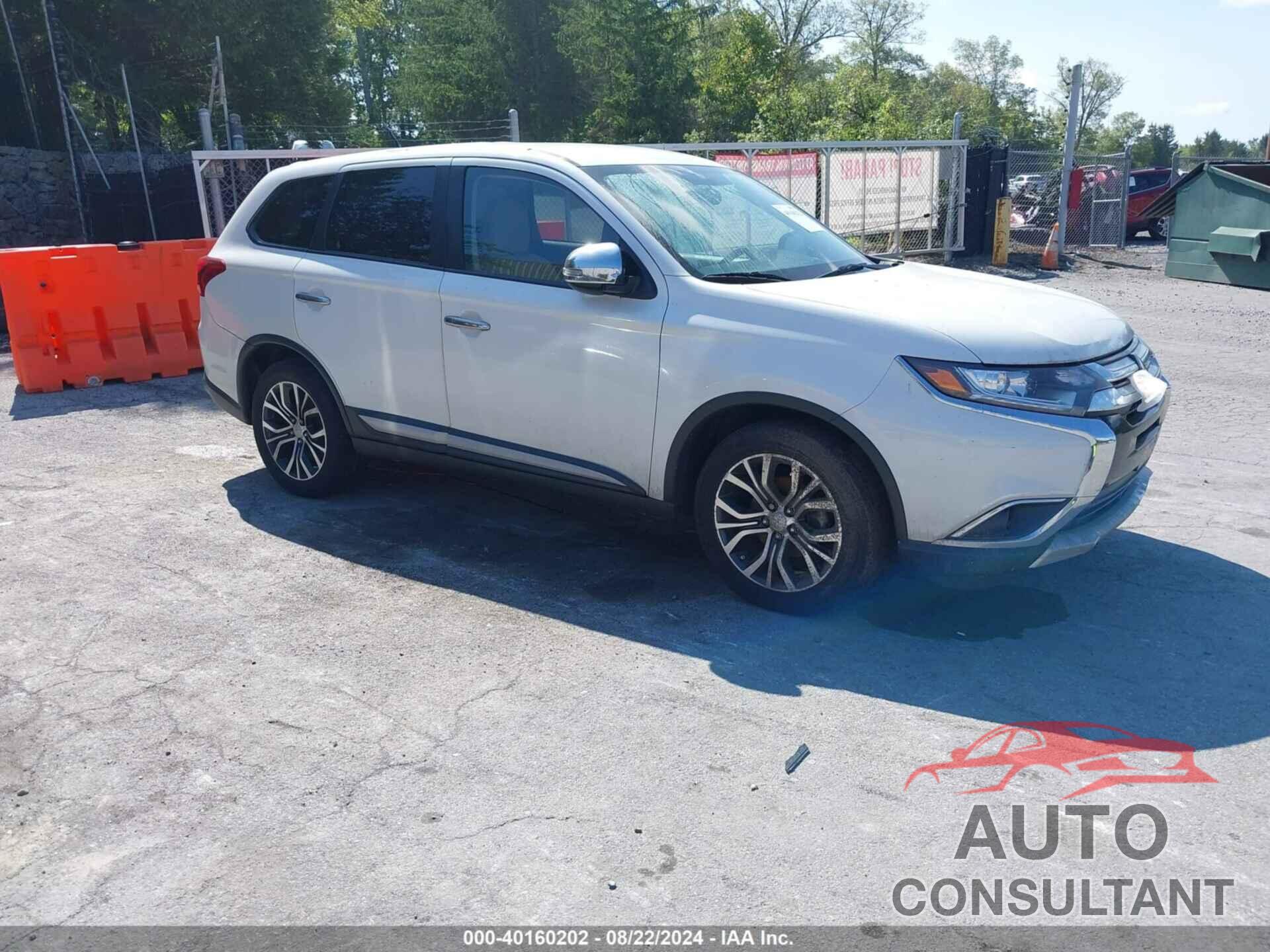 MITSUBISHI OUTLANDER 2016 - JA4AZ3A38GZ016791