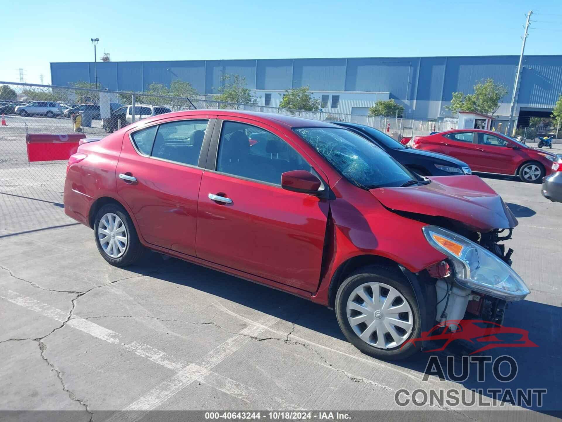 NISSAN VERSA 2017 - 3N1CN7AP7HK426553