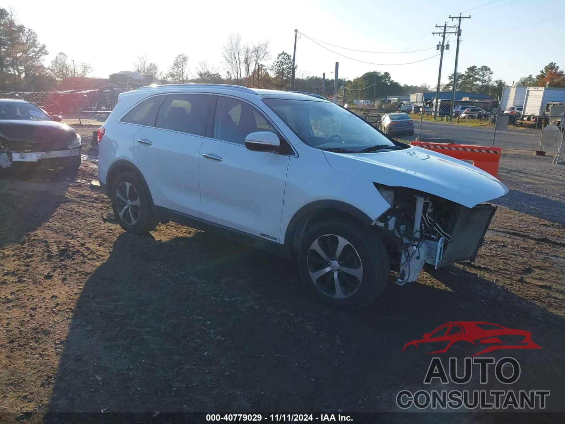 KIA SORENTO 2017 - 5XYPHDA58HG234577