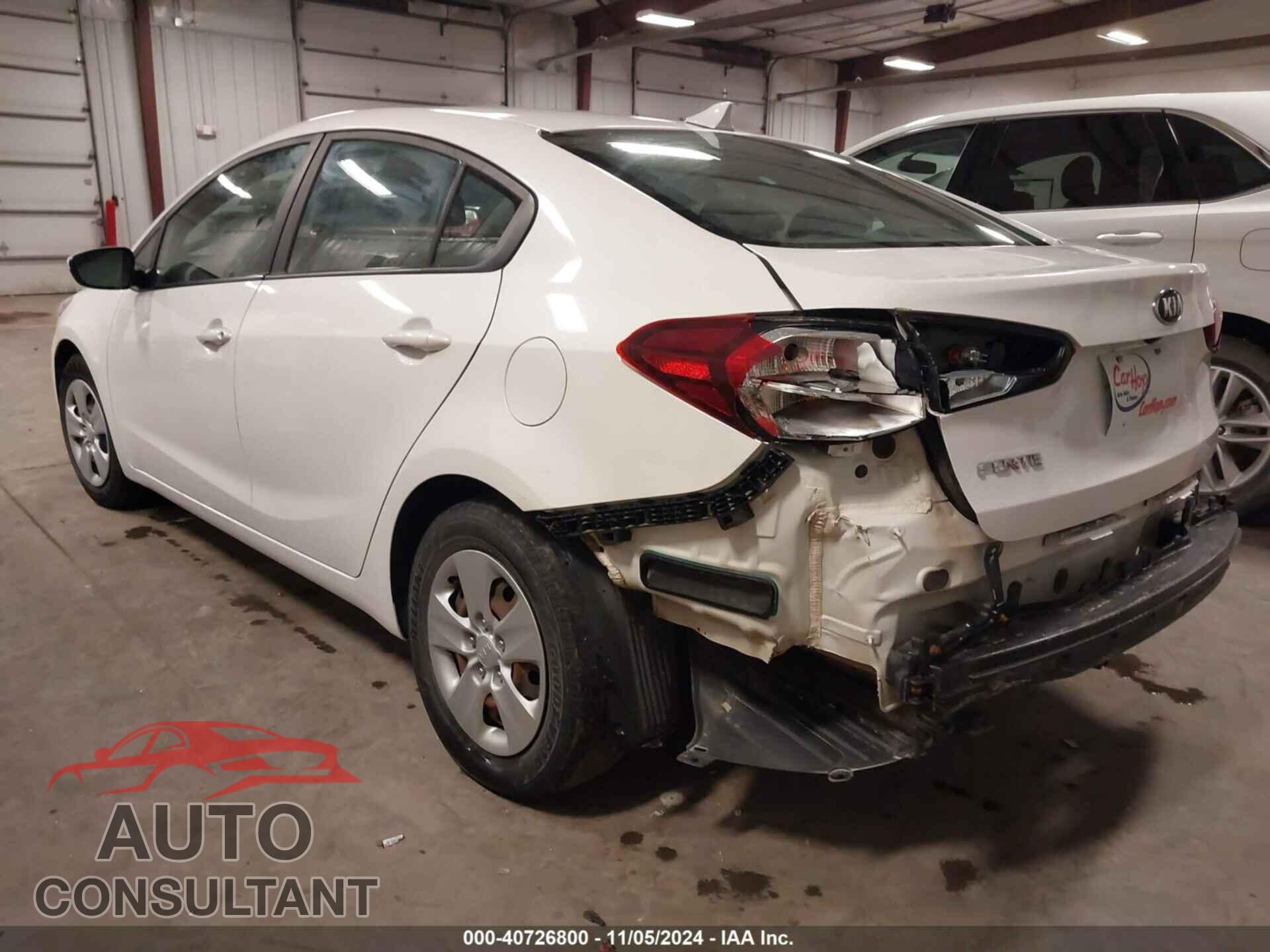 KIA FORTE 2017 - 3KPFL4A77HE075706