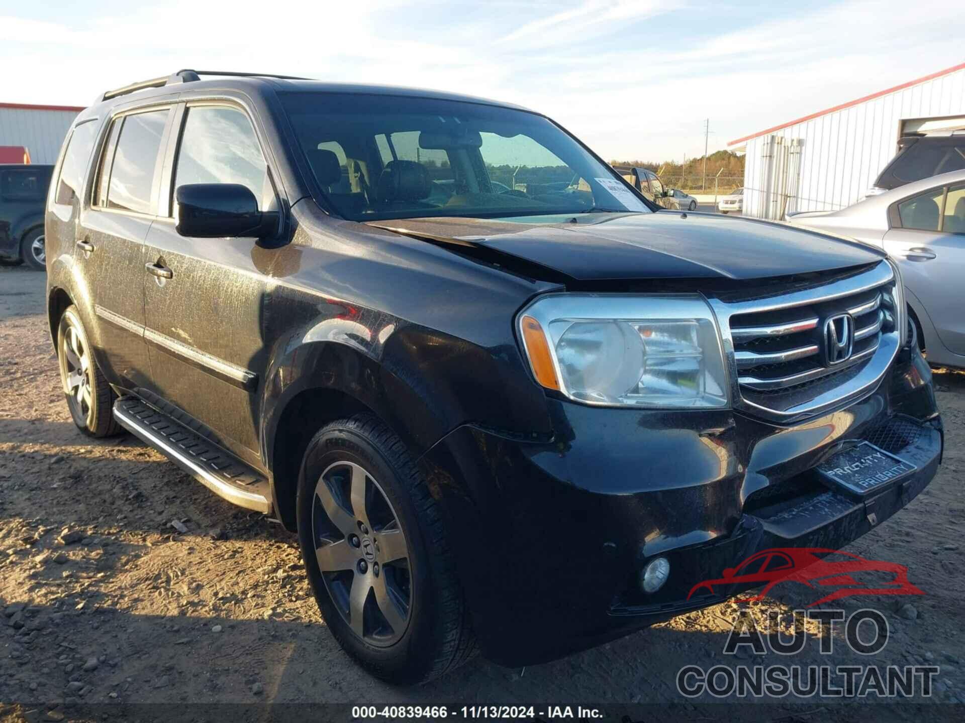 HONDA PILOT 2012 - 5FNYF4H9XCB061907