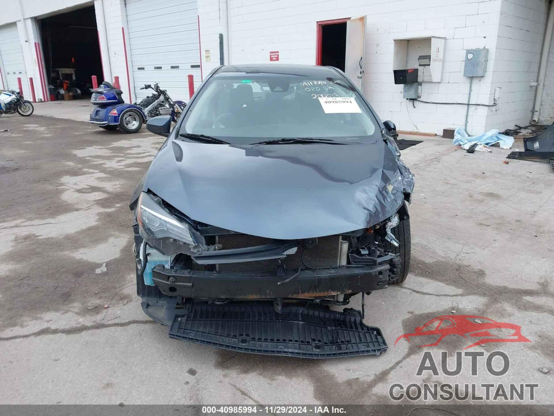 TOYOTA COROLLA 2019 - 2T1BURHE0KC165069