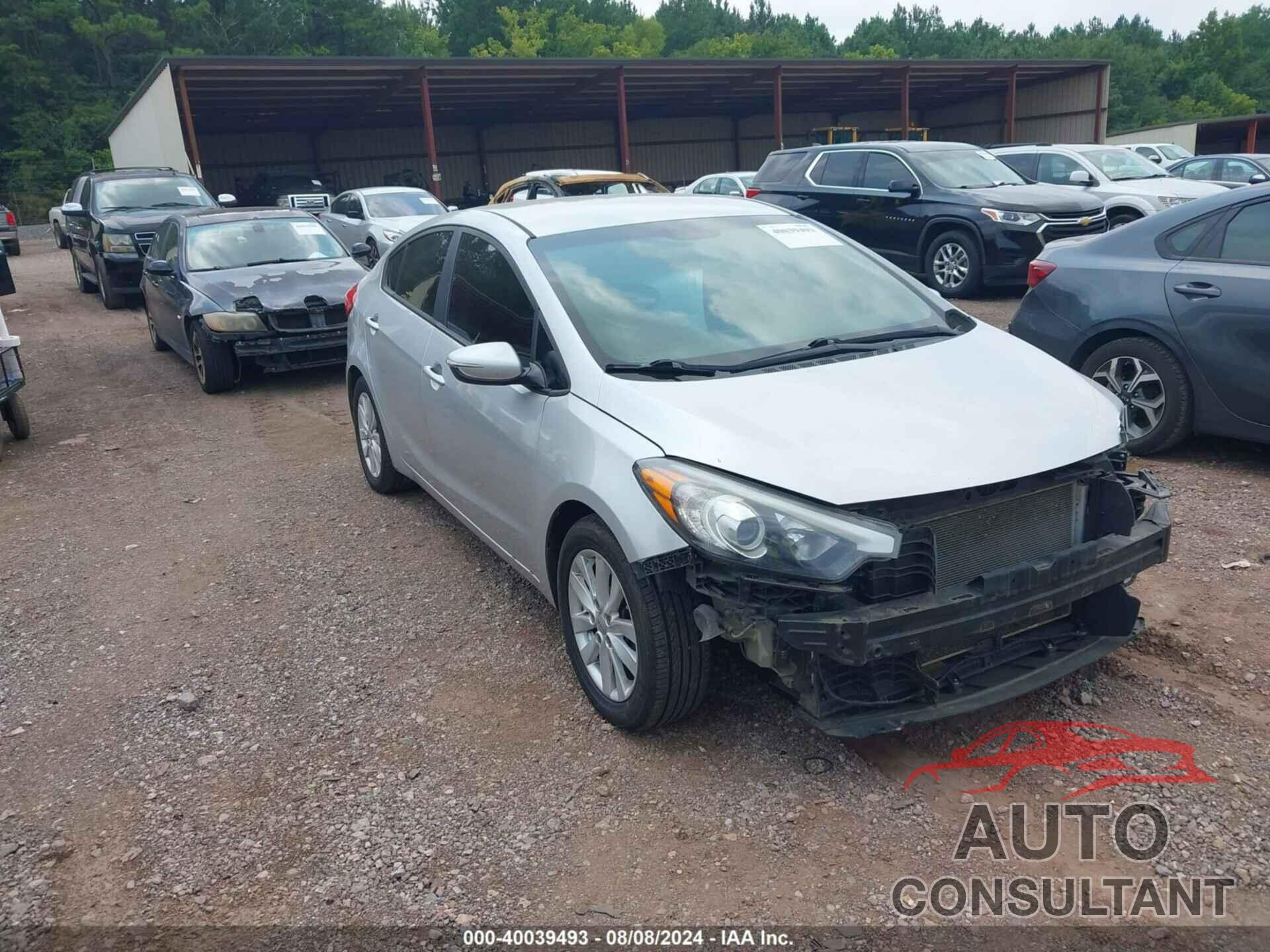 KIA FORTE 2016 - KNAFX4A60G5437992