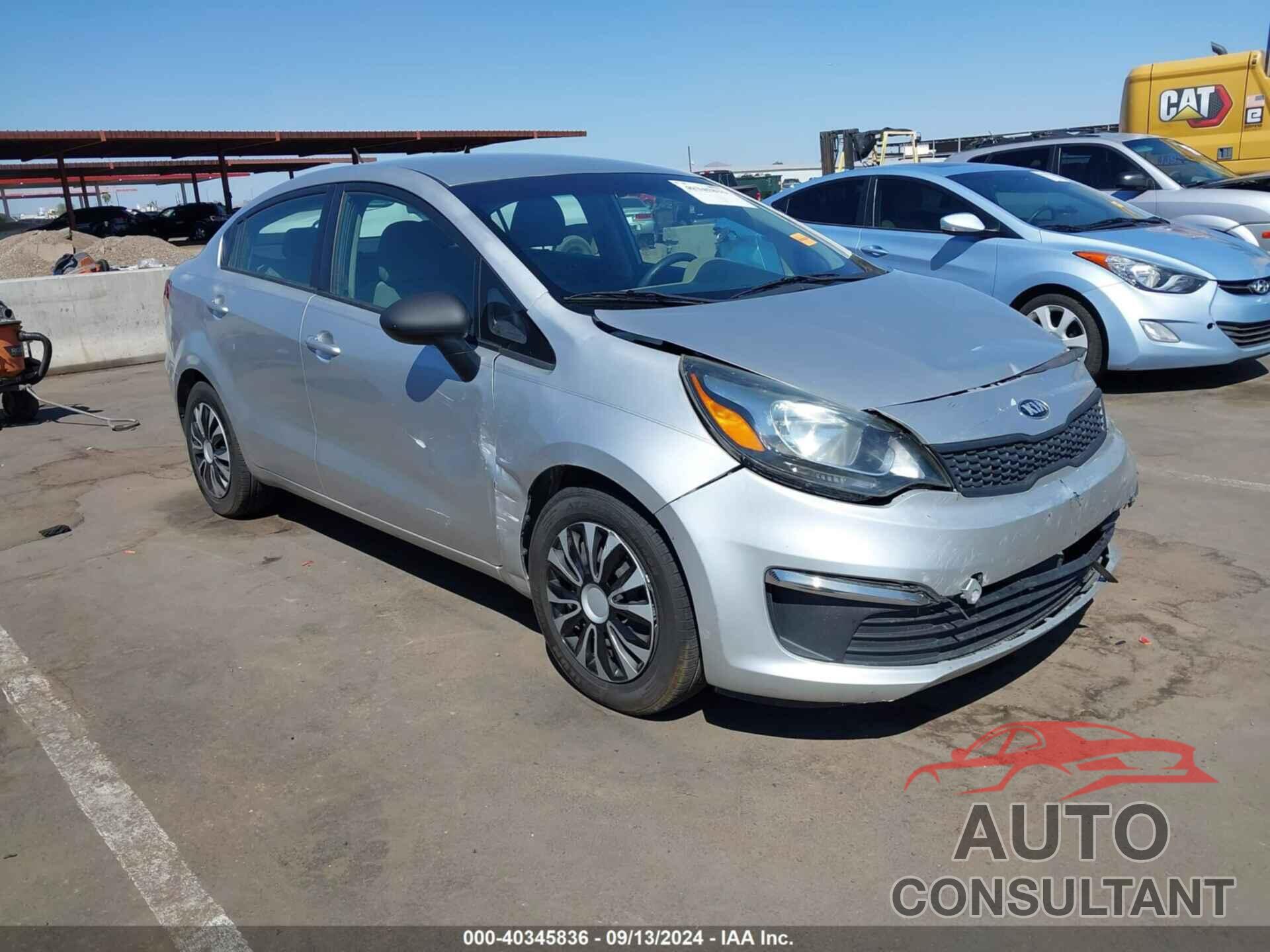 KIA RIO 2016 - KNADM4A37G6557451