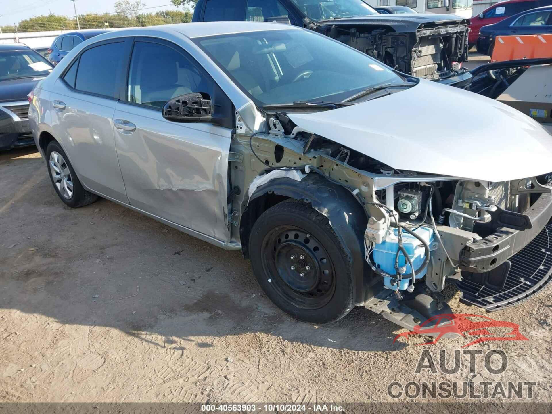 TOYOTA COROLLA 2016 - 5YFBURHE7GP378267