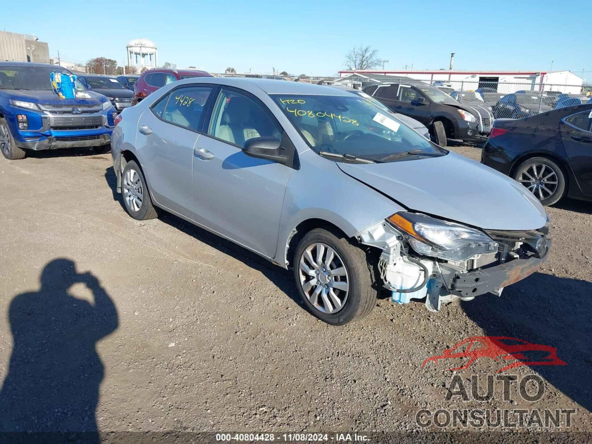 TOYOTA COROLLA 2017 - 2T1BURHE5HC934450